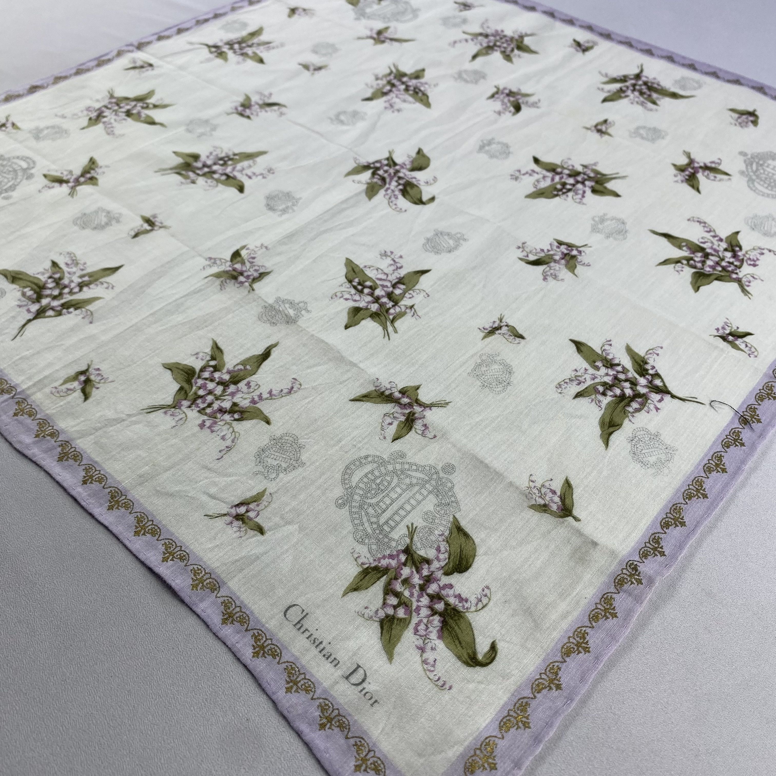 Vintage Christian Dior Monsieur Bandana/ Handkerchief / Neckerchief Size ONE SIZE - 2 Thumbnail