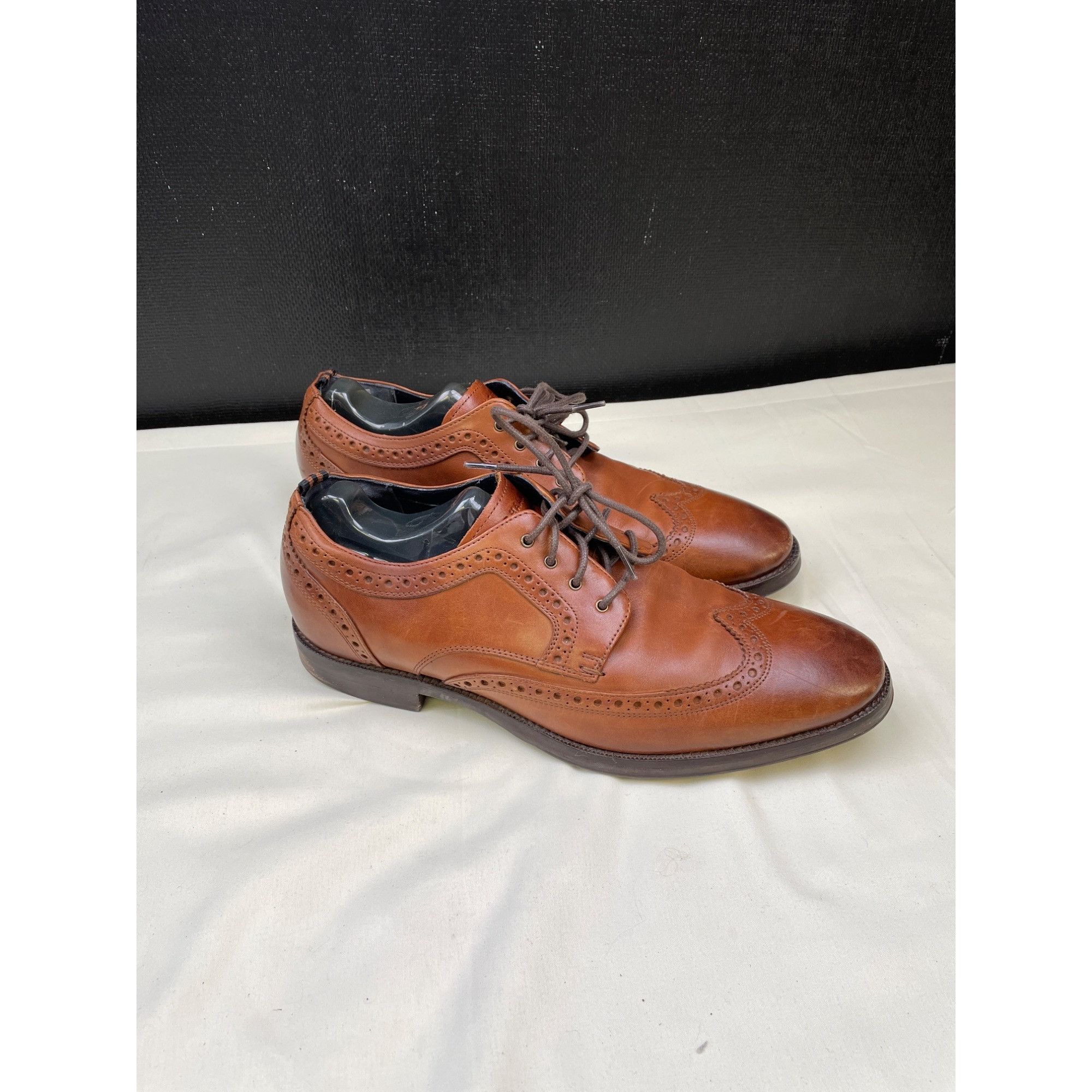 Cole Haan Cole Haan Men's Leather Light Brown Shoes Oxfords Size 7 SKU Size US 7 / EU 40 - 3 Thumbnail
