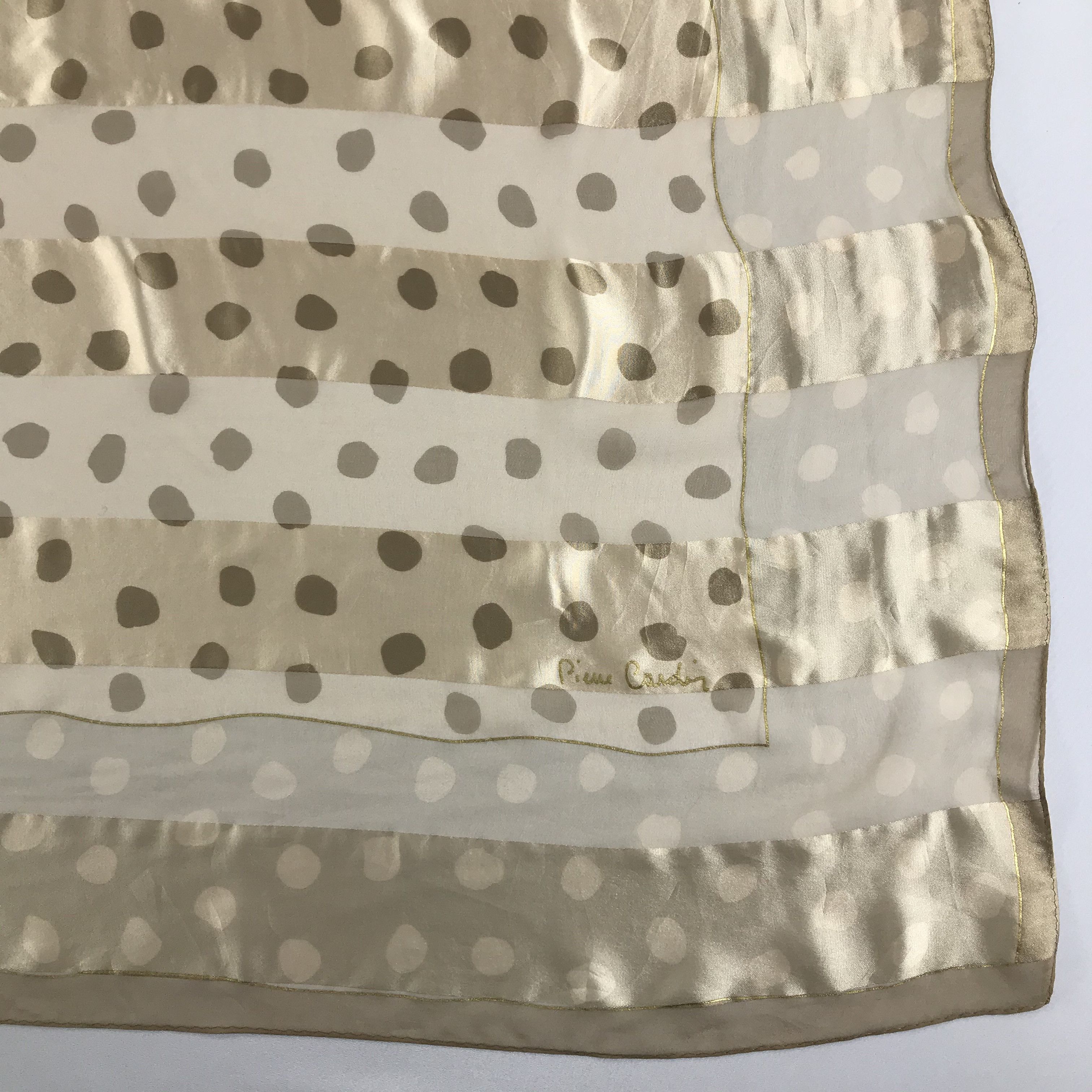 Pierre Cardin Vintage Pierre Cardin Silk Scarf Size ONE SIZE - 4 Thumbnail