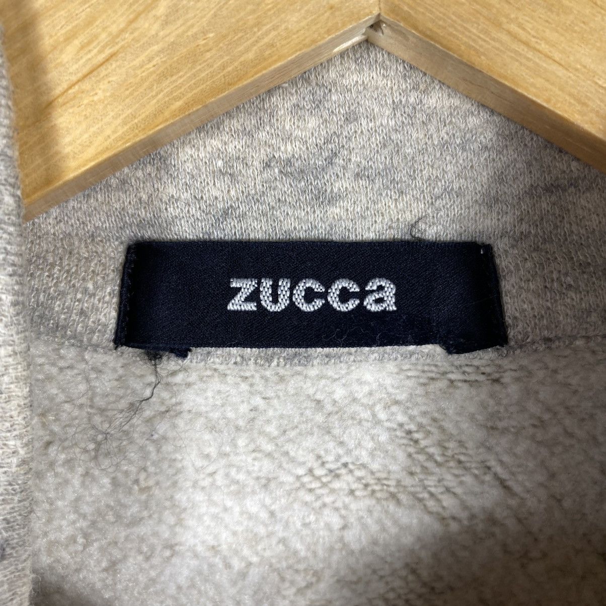 Zucca Vintage ZUCCA Small Logo Zipper Jacket Sweater Medium Size Size M / US 6-8 / IT 42-44 - 5 Thumbnail