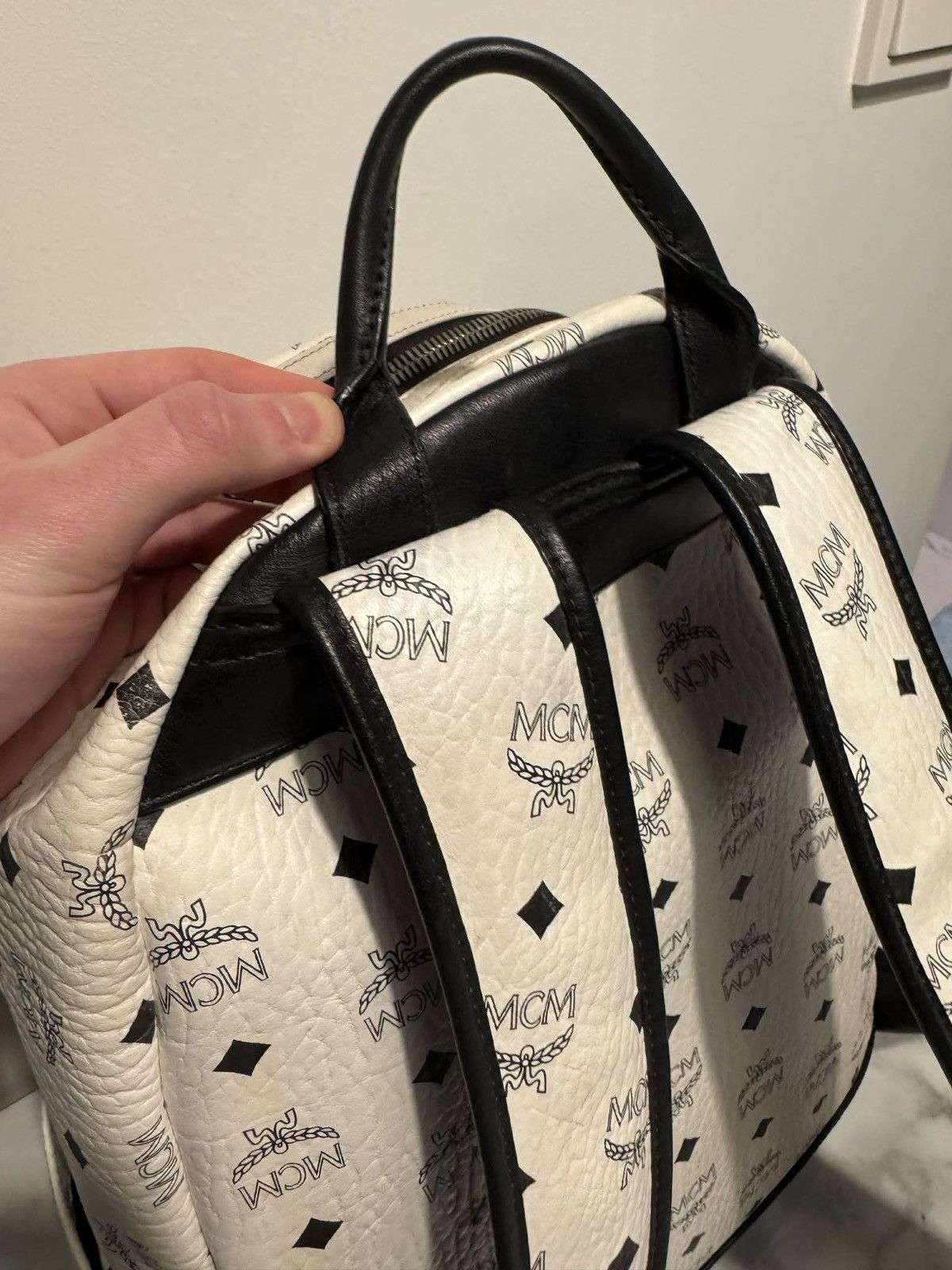 MCM MCM backpack stark size M Size ONE SIZE - 4 Thumbnail