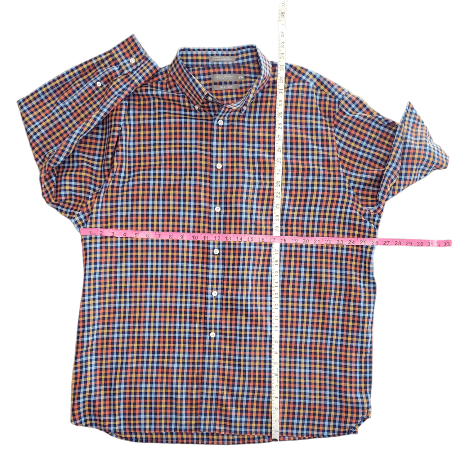 Daniel Cremieux Men's Daniel Cremieux Checked Button Down Shirt XXL Size US XXL / EU 58 / 5 - 6 Thumbnail