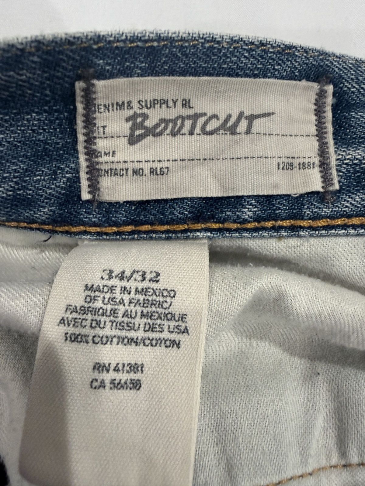 Polo Ralph Lauren Ralph Lauren Distressed Jeans Size US 34 / EU 50 - 4 Thumbnail
