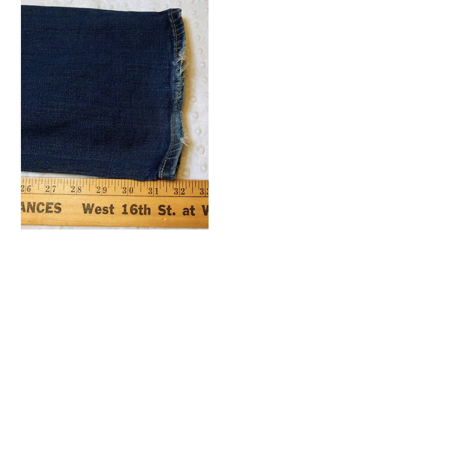 Harley Davidson VINTAGE Harley-Davidson Jeans Boots Cut Embellished Mid-Rise 34x32 Dark Blue Women’s 12 Pant Country USA Size 34" / US 12 / IT 48 - 9 Thumbnail