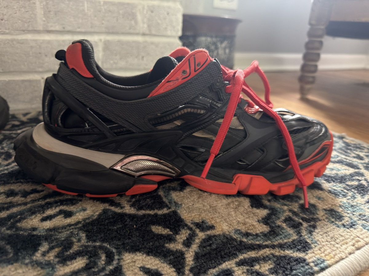 Balenciaga Balenciaga track.2 black red grey Size US 11 / EU 44 - 6 Thumbnail