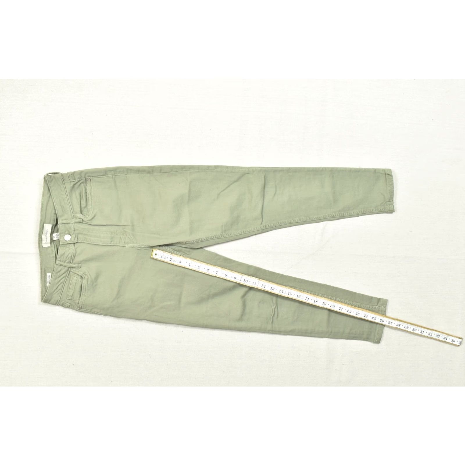 Calvin Klein Calvin Klein Jeans Womens 28 High Rise Ankle Skinny Sage Green Denim Pants Size 28" / US 6 / IT 42 - 4 Thumbnail