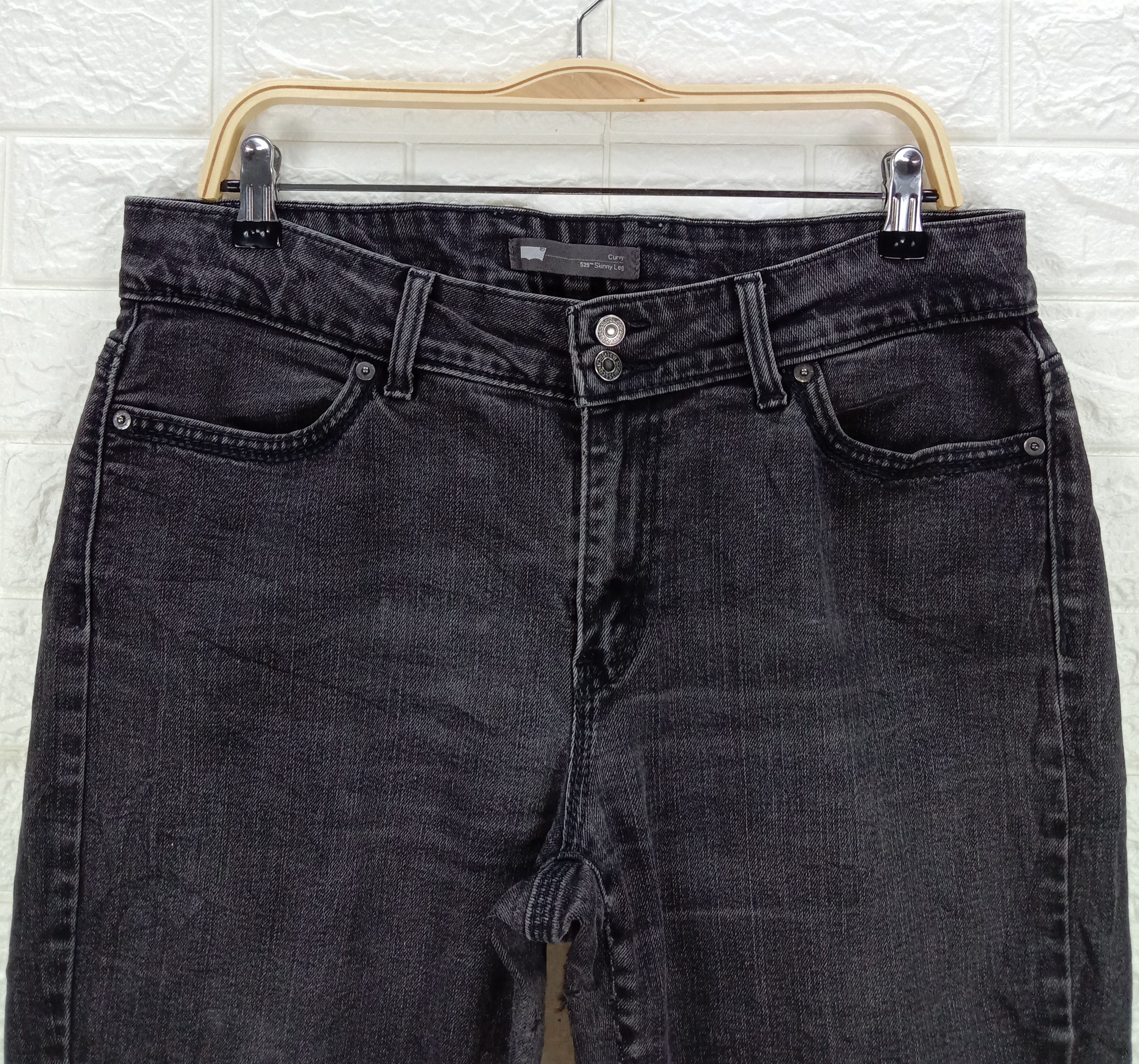 Levi's Vintage Levi's 529 Curvy Skinny Leg Jeans Size 33" - 2 Thumbnail