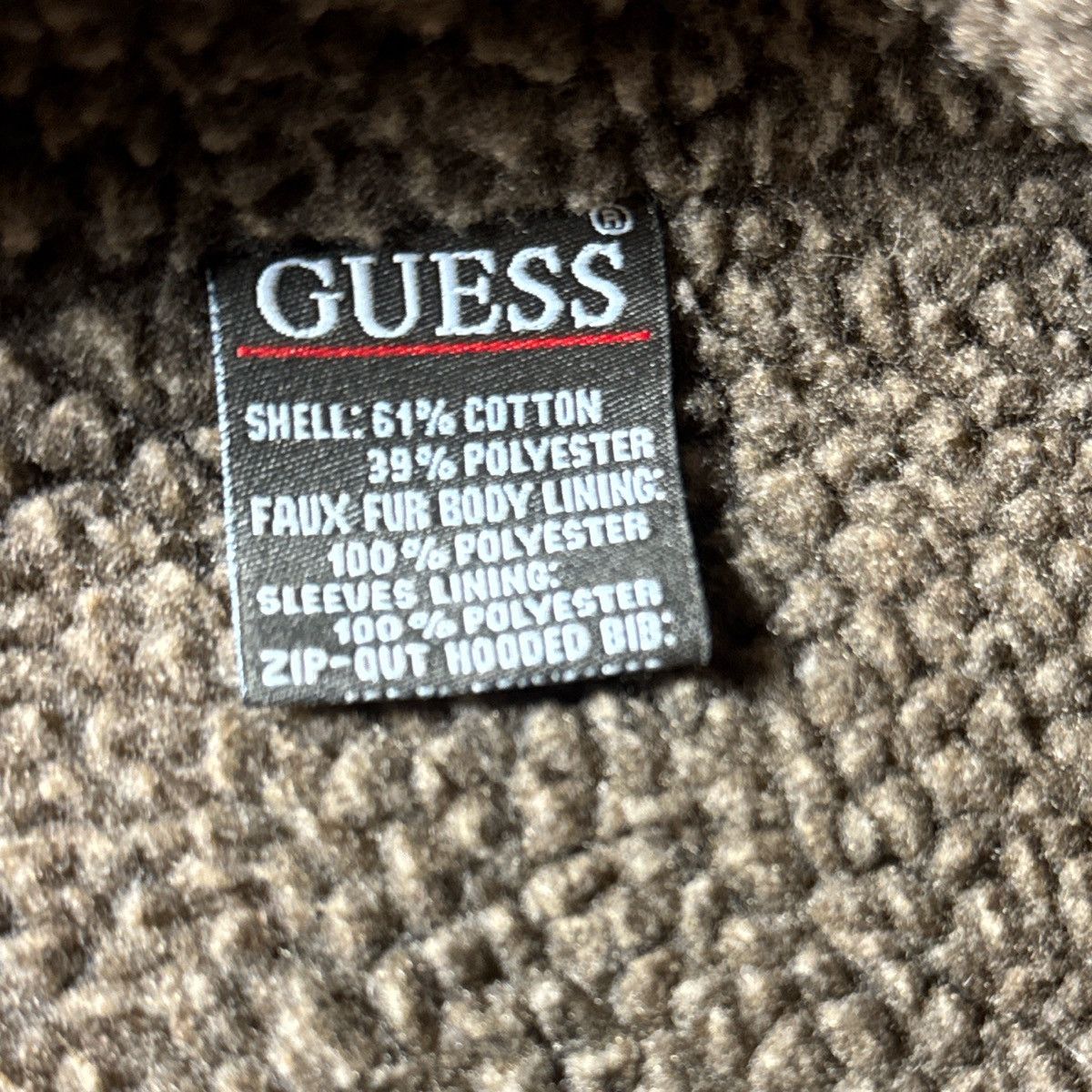 Guess Guess Faux fur Leather Men's Jacket Size US M / EU 48-50 / 2 - 5 Thumbnail