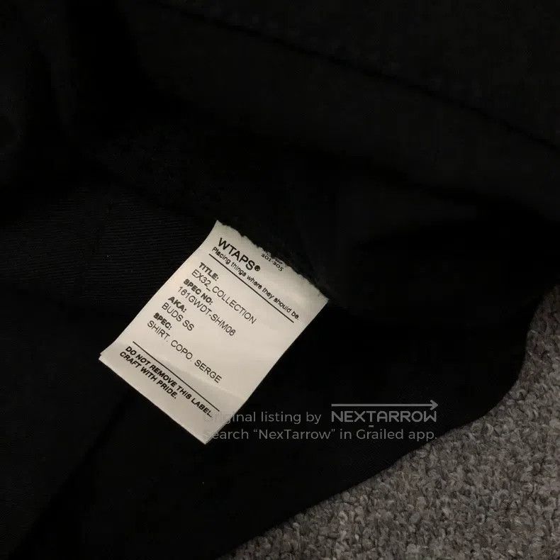 Wtaps Wtaps Black two bags and two short sleeves Size US L / EU 52-54 / 3 - 3 Thumbnail