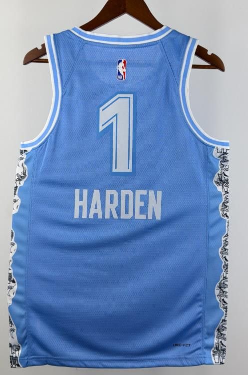 NBA 2025 Cleveland Cavaliers #1 James Harden Jersey Size US S / EU 44-46 / 1 - 2 Thumbnail