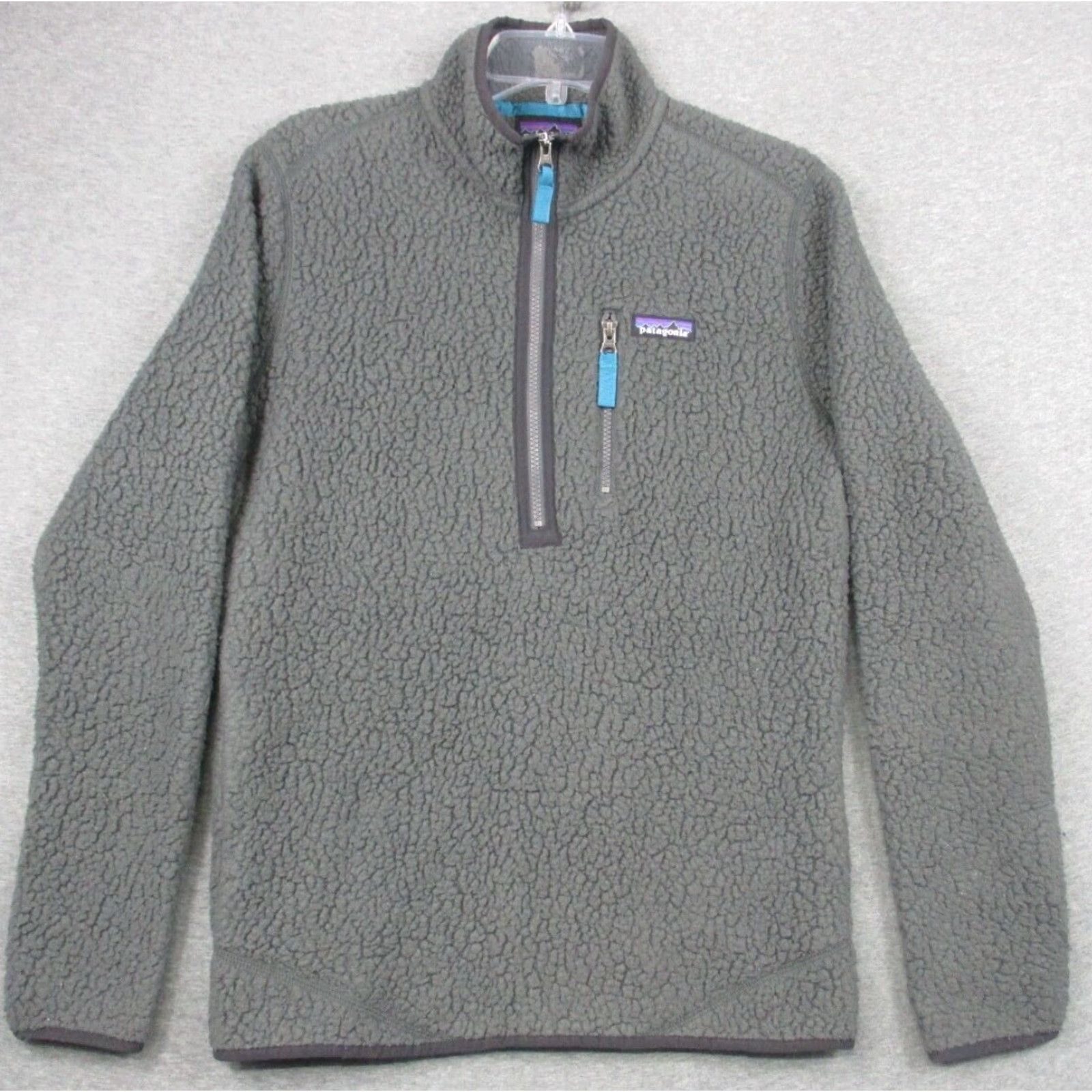 Patagonia Patagonia Sweater Pullover M’s Small Gray Retro Fleece Zip Pocket 1/2 Zip Logo Embroidered Classic Outdoor Hardwear Mens Size US S / EU 44-46 / 1 - 2 Thumbnail