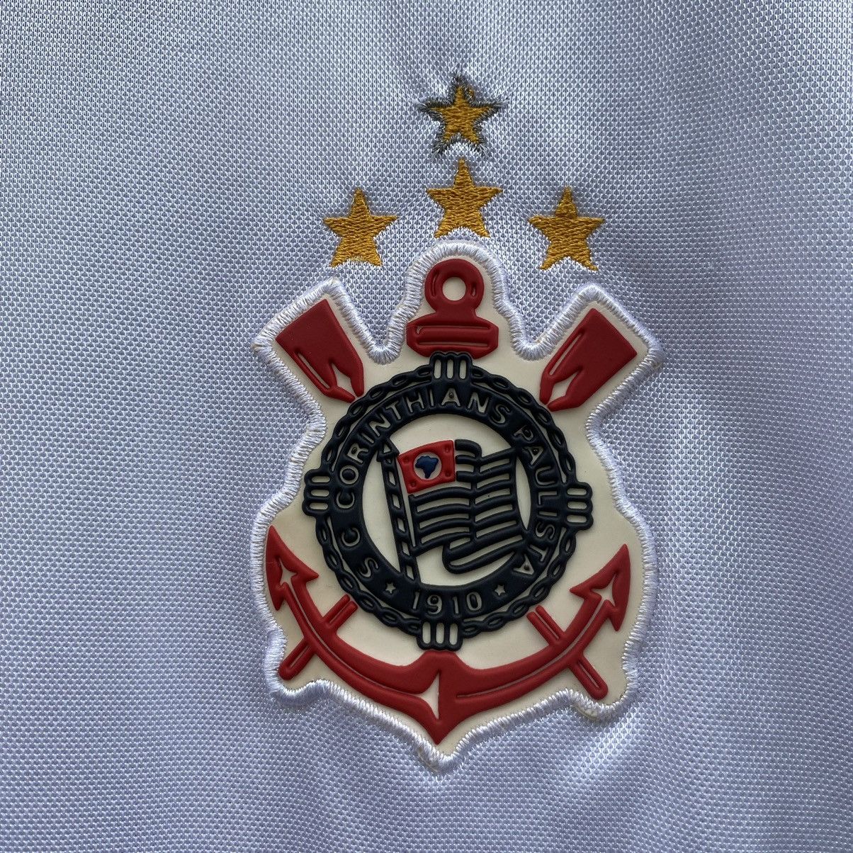 Vintage Thrashed Vintage Corinthians Brazil ERD GRUNGE JERSEYS Size US XL / EU 56 / 4 - 4 Thumbnail