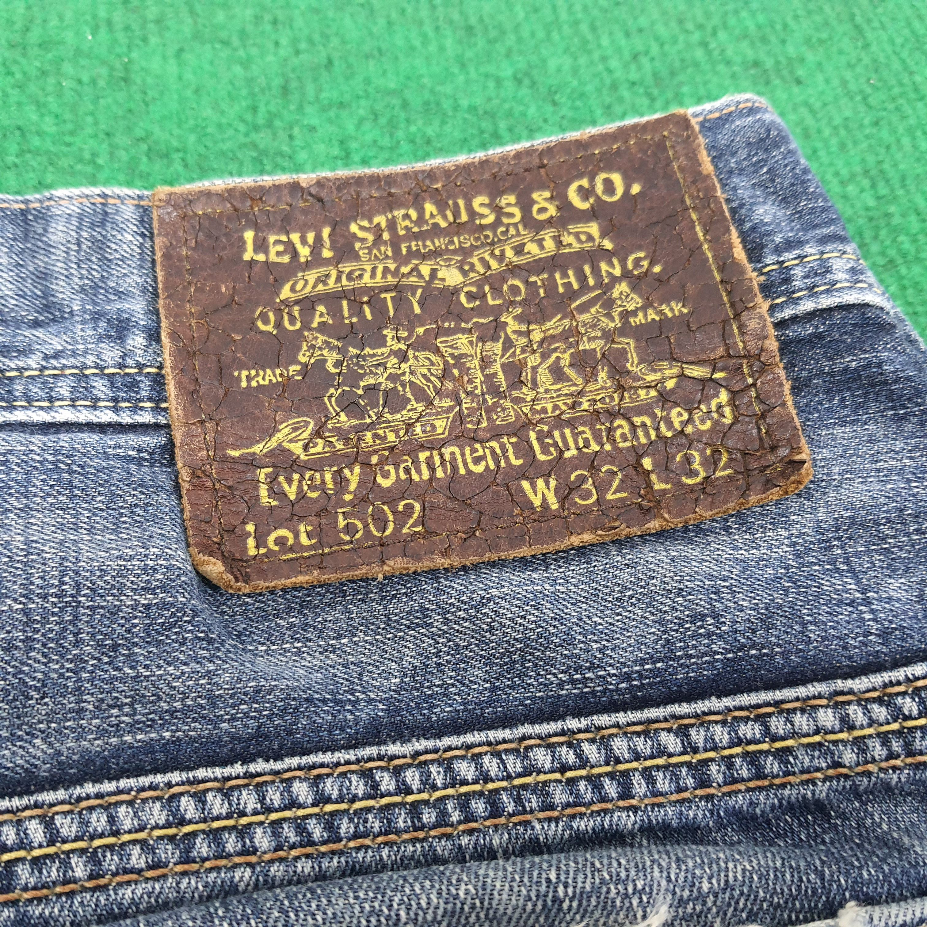 Levi's × Vintage Vintage Levi's 502 Jeans Size US 33 - 4 Thumbnail