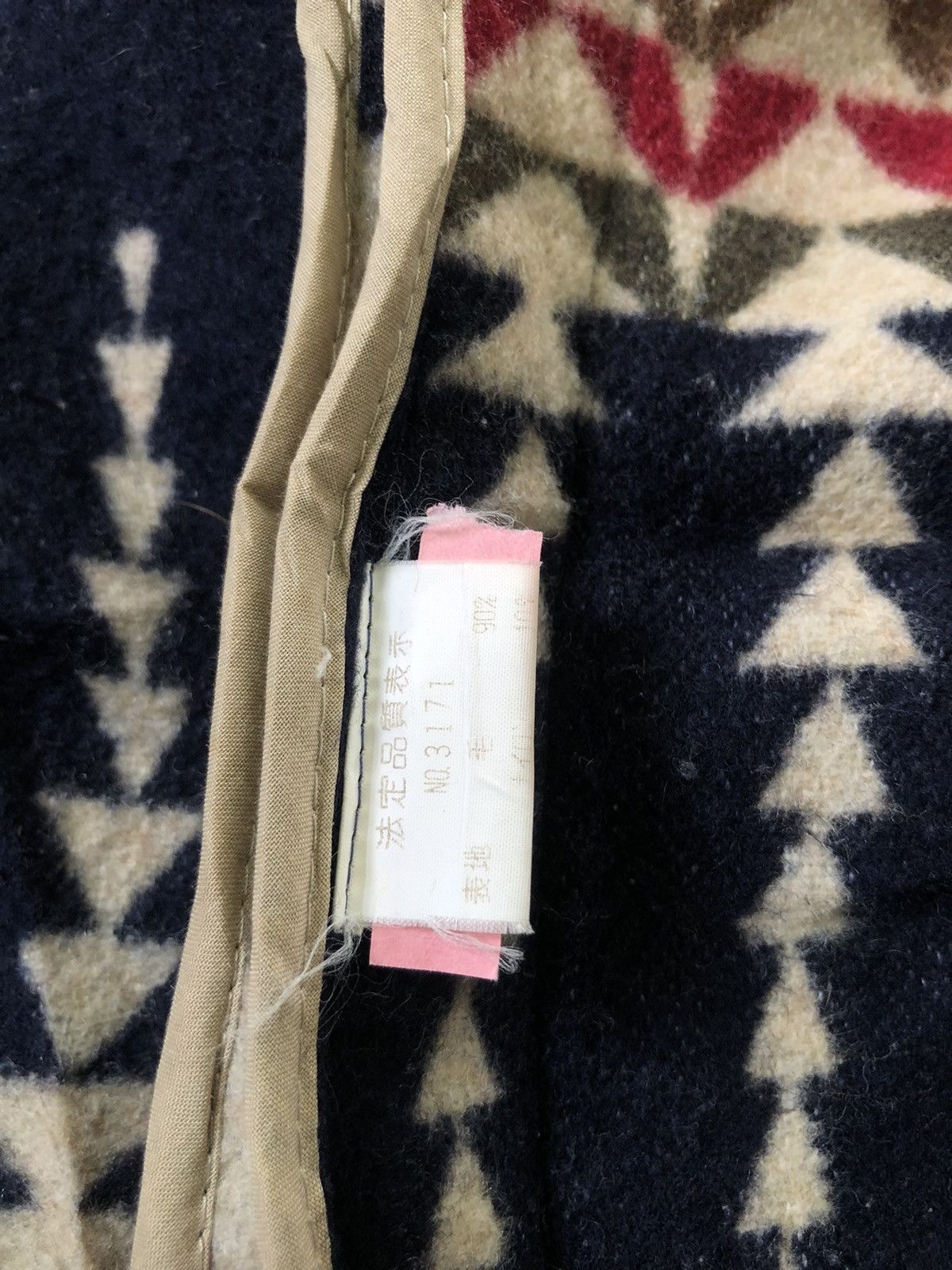 Japanese Brand Global News Navajo Fleece Duffle Coat Size US L / EU 52-54 / 3 - 7 Thumbnail