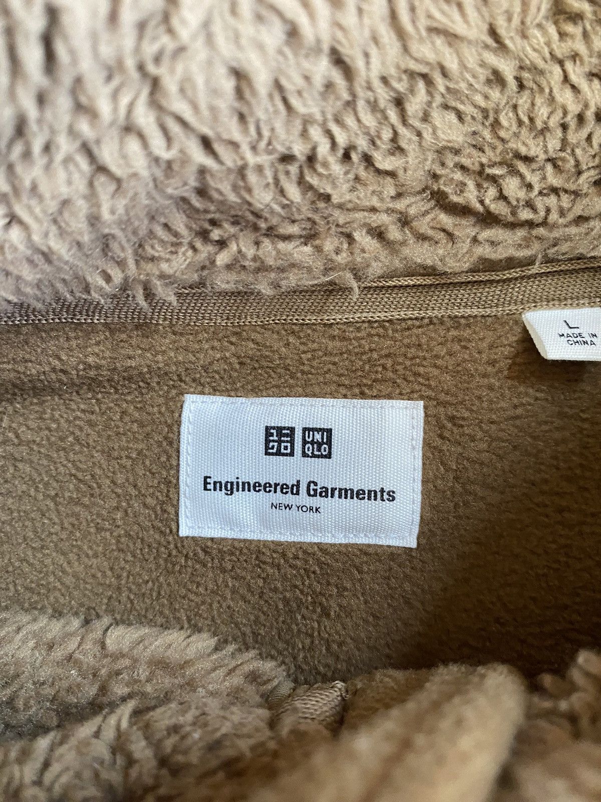 Engineered Garments × Uniqlo Uniqlo x Engineered garments fleece jacket Size US L / EU 52-54 / 3 - 2 Thumbnail