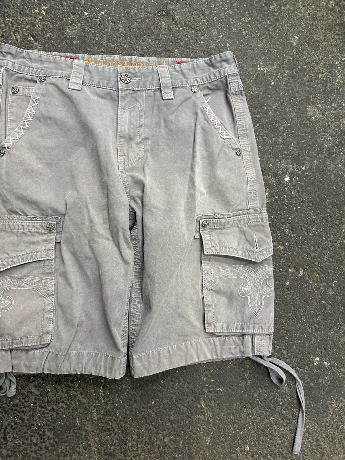 Rock Revival × Vintage Y2K rock revival cargo shorts Size US 32 / EU 48 - 3 Thumbnail