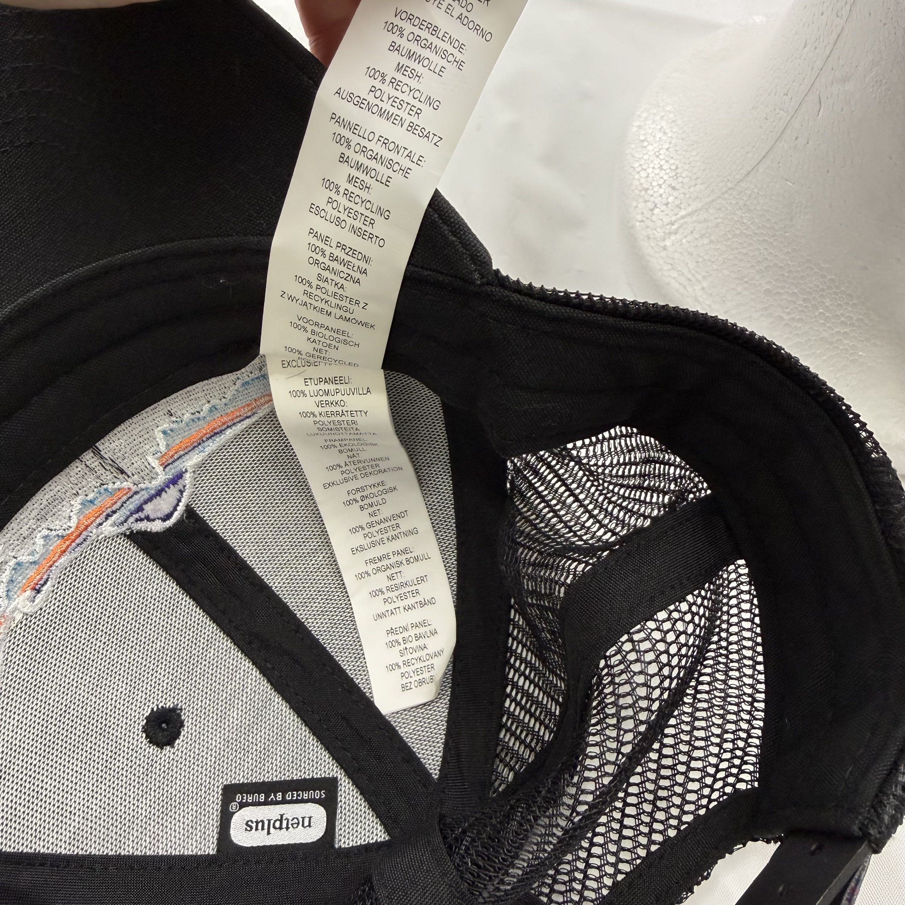 Patagonia Patagonia Fitz Roy Trout Trucker Hat Black Mesh Snapback Cap Size ONE SIZE - 12 Thumbnail
