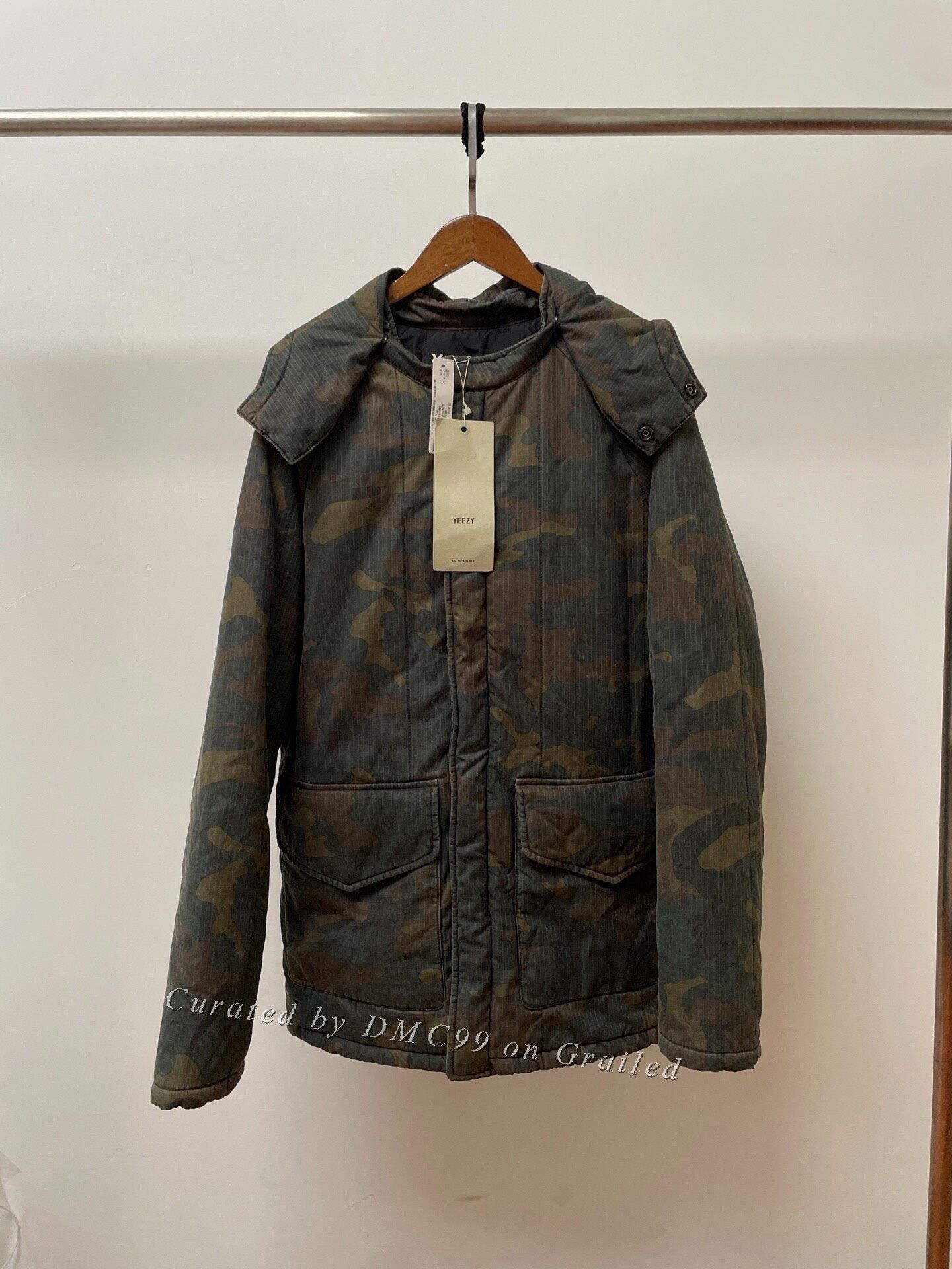Yeezy Yeezy Season 1 Camo Trench Coat (V RARE!!!) | Grailed