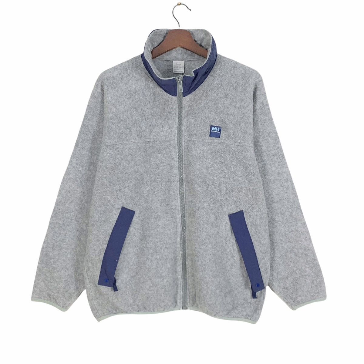 Helly Hansen × Vintage Vintage 90s Helly Hansen Fleece Sweater Size US L / EU 52-54 / 3 - 1 Thumbnail