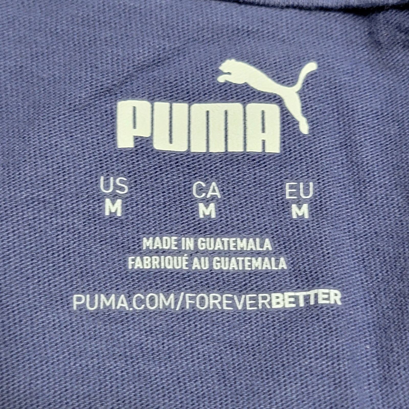 Puma Puma Purple Tee "Sportswear Worldwide" - Size Small Size S / US 4 / IT 40 - 4 Thumbnail