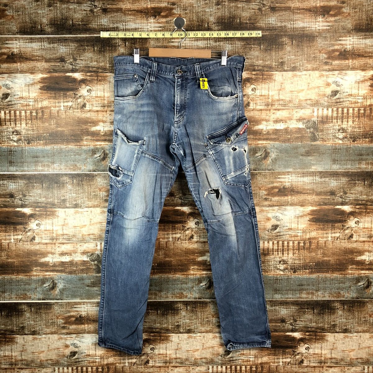 Comoli × Japanese Brand 2020SS Comoli Belted Denim Pants Indigo 3