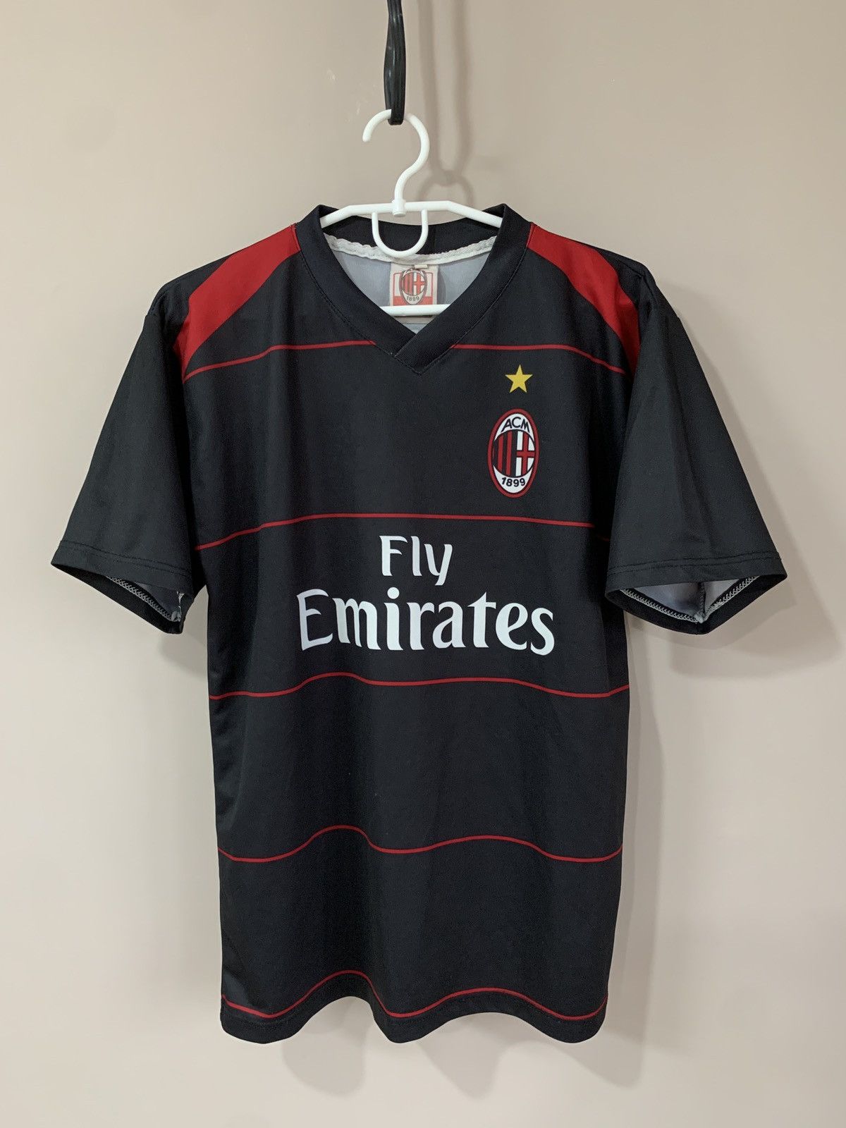 Vintage Ac Milan Football Shirt Vintage Soccer Jersey IBRAHIMOVIC Size US S / EU 44-46 / 1 - 2 Thumbnail