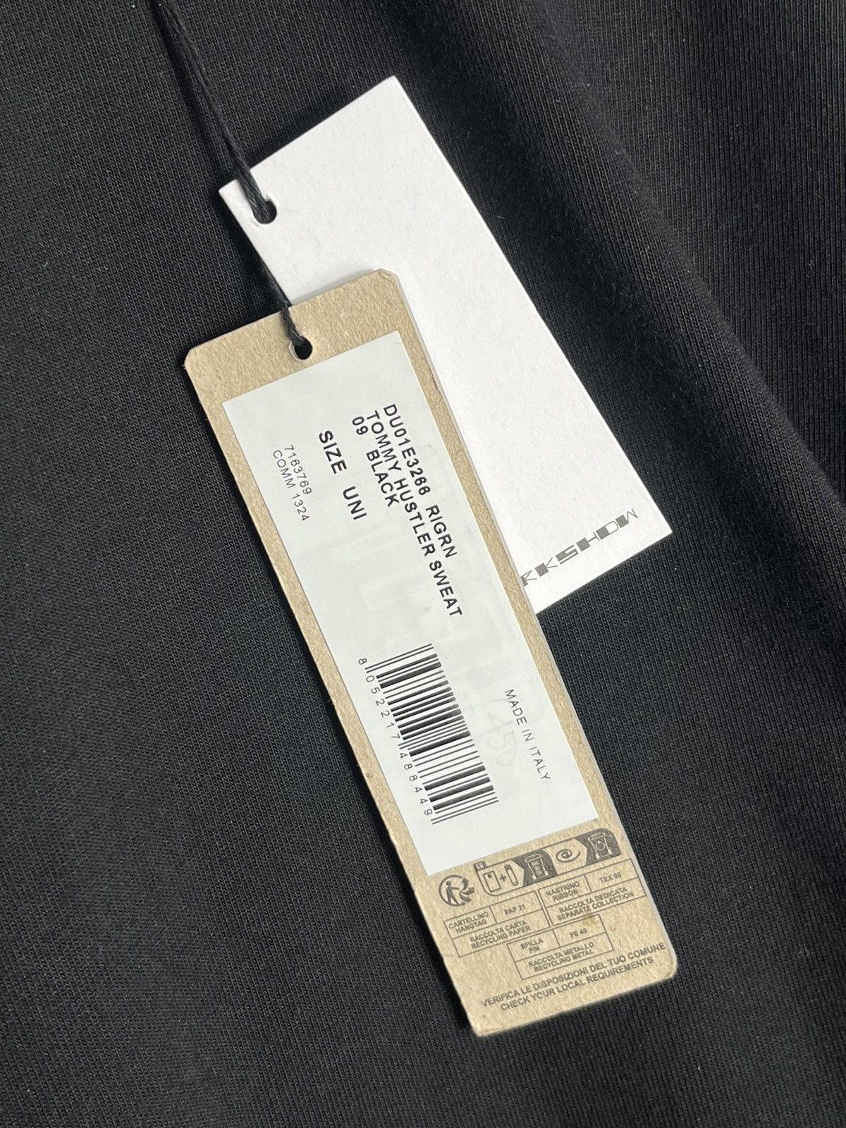 Rick Owens Drkshdw Tommy Hustler Sweat Size US XL / EU 56 / 4 - 4 Thumbnail