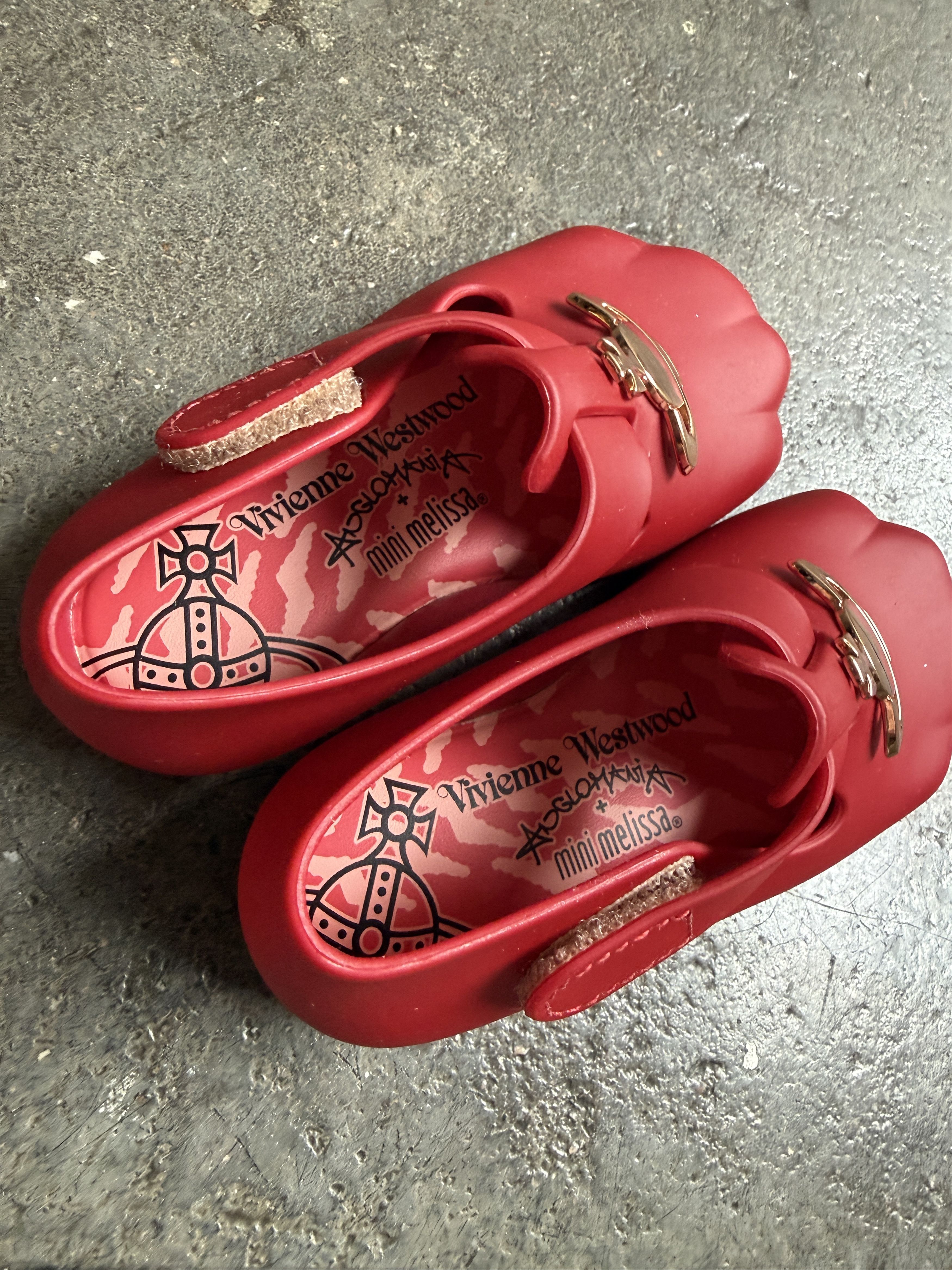 Vivienne Westwood 1/1 Sample Adjustable Melissa Kid Shoe w/ Metal orb Size US 6 / EU 39 - 4 Thumbnail