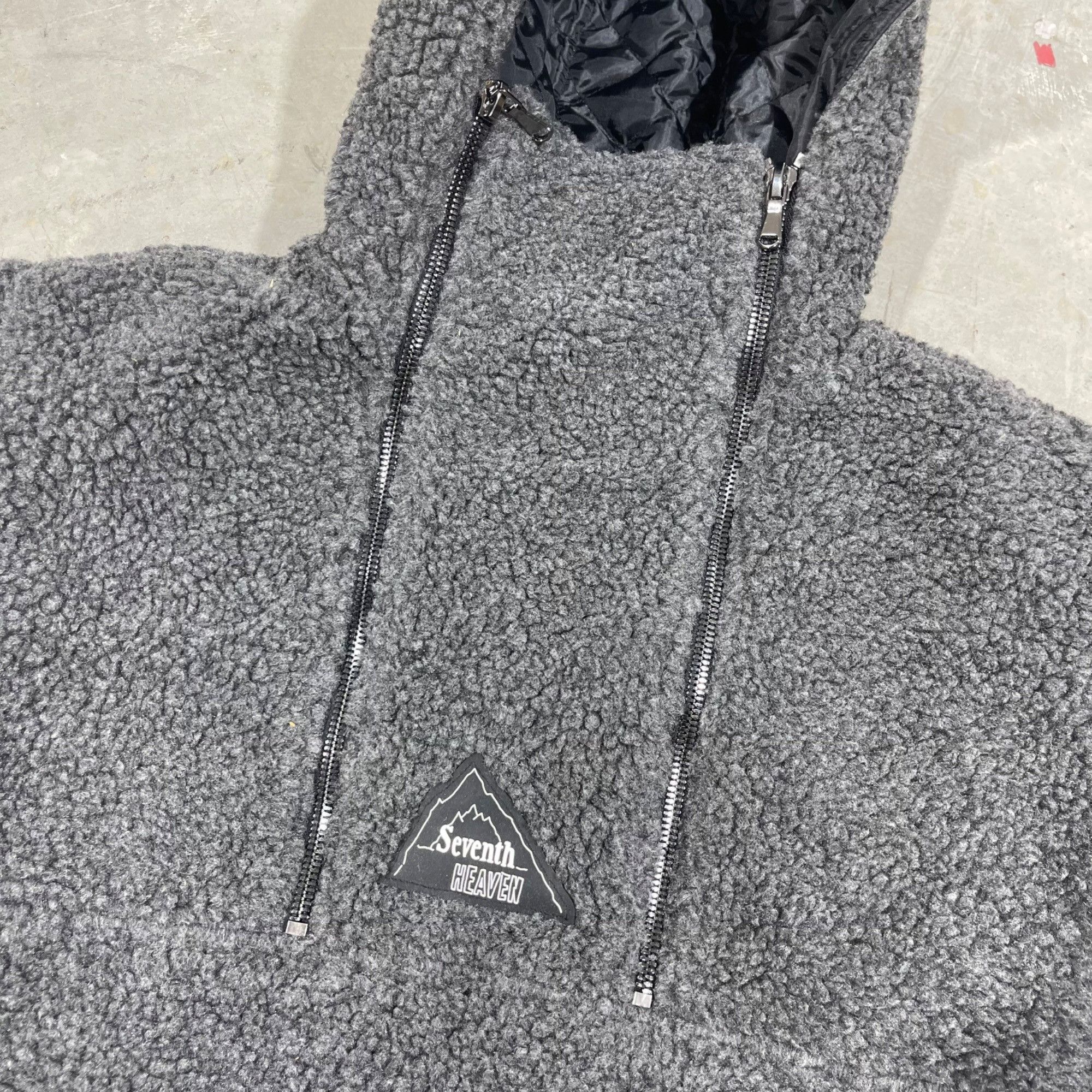 Other NEW SEVENTH HEAVEN CHARCOAL POLAR FLEECE HOODIE SZ M Size US M / EU 48-50 / 2 - 2 Thumbnail