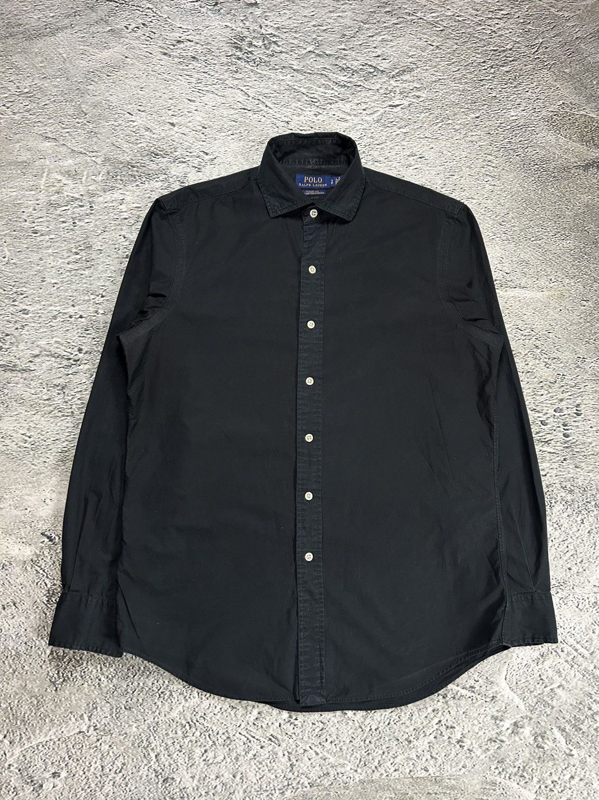 Polo Ralph Lauren Polo Ralph Lauren black shirt no logo Size US S / EU 44-46 / 1 - 1 Thumbnail