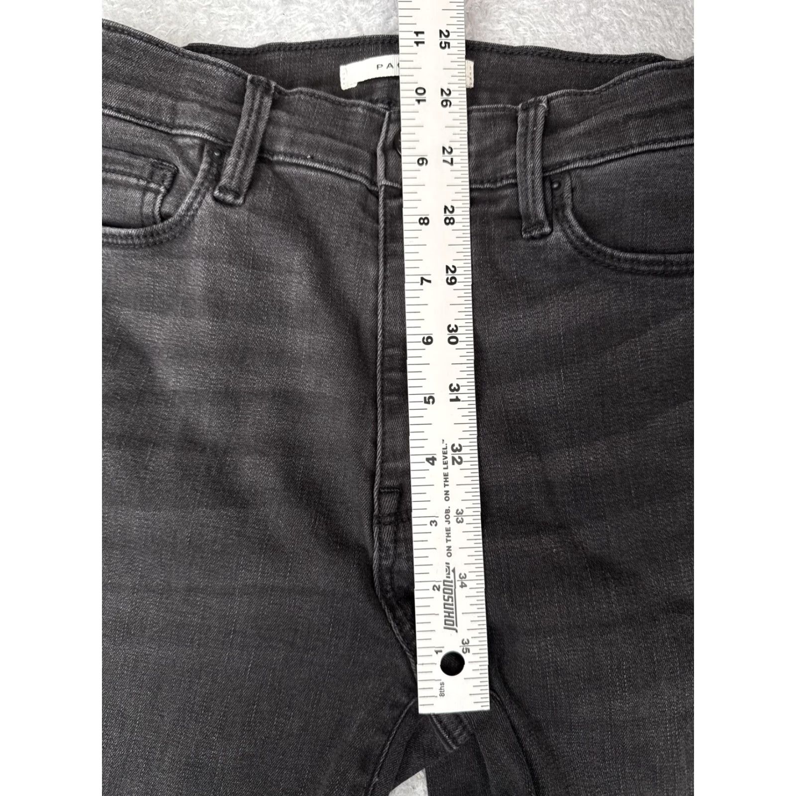 Pacsun Pacsun Jeans Womens Black High Rise Distressed Skinny Raw Hem Ankle 24x26 Denim Size 42" / US 20 - 7 Thumbnail