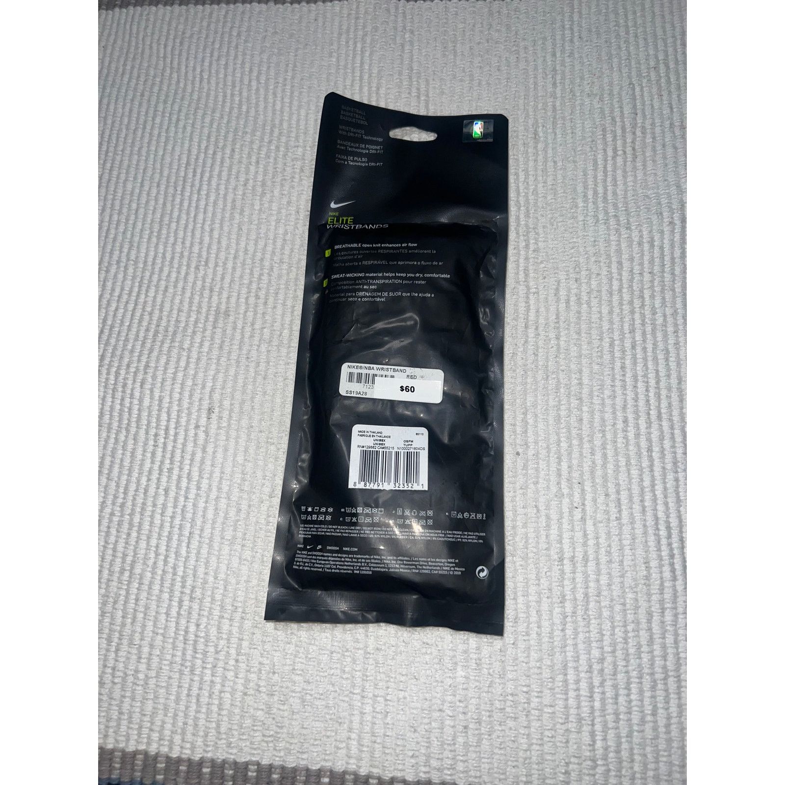 Supreme Supreme Nba wristbands red Size ONE SIZE - 2 Thumbnail
