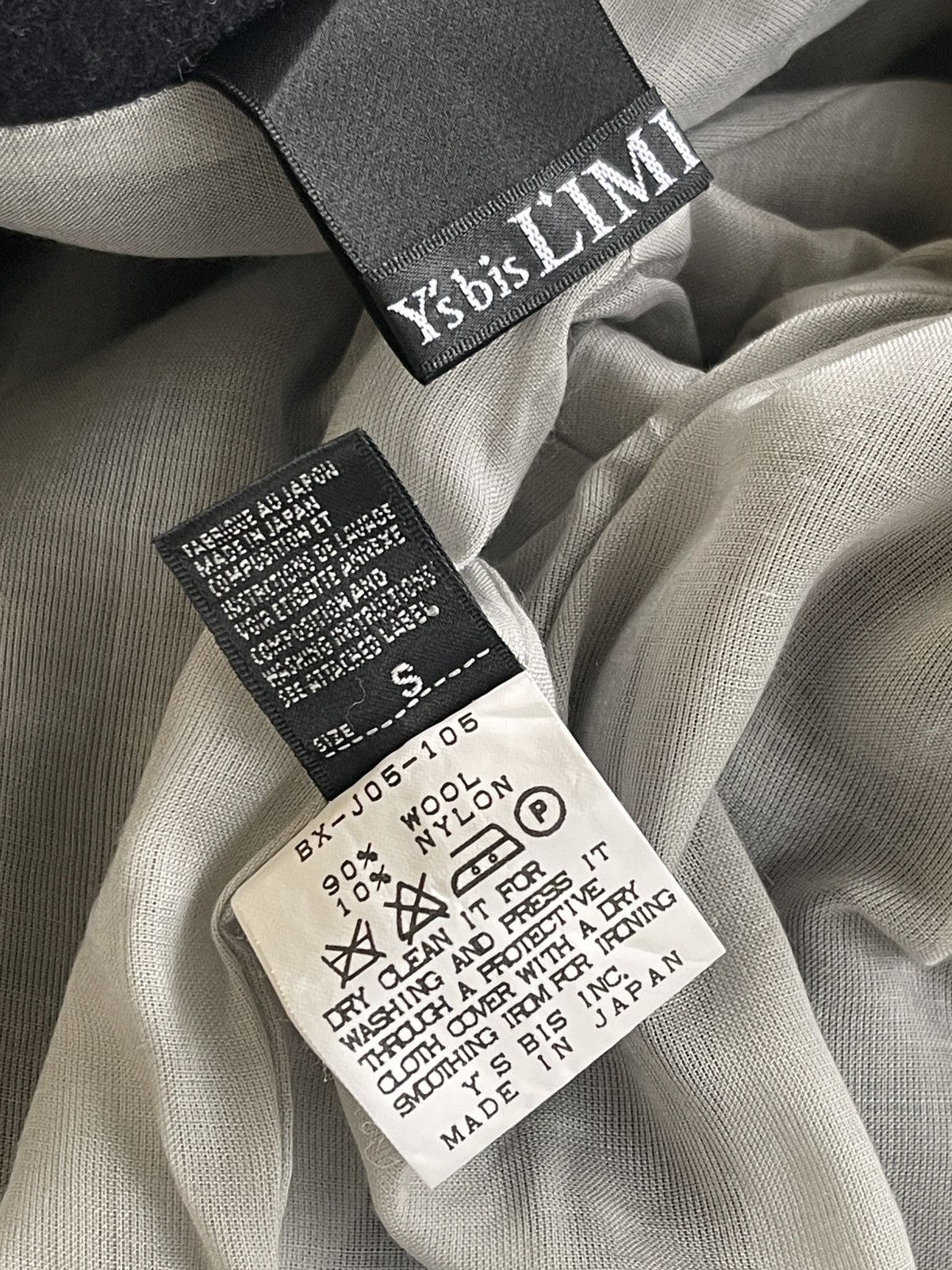 Yohji Yamamoto Limi Feu Yohji Yamamoto Wool Single Button Jacket Size S / US 4 / IT 40 - 9 Thumbnail