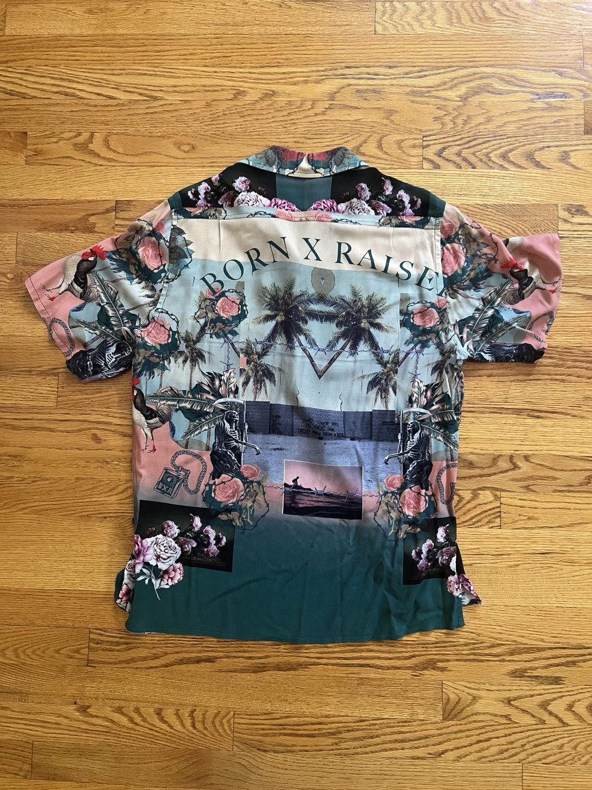 Born X Raised BORN X RAISED INDIAN SUMMER PRINT BUTTON-UP SHIRT Size US M / EU 48-50 / 2 - 4 Thumbnail