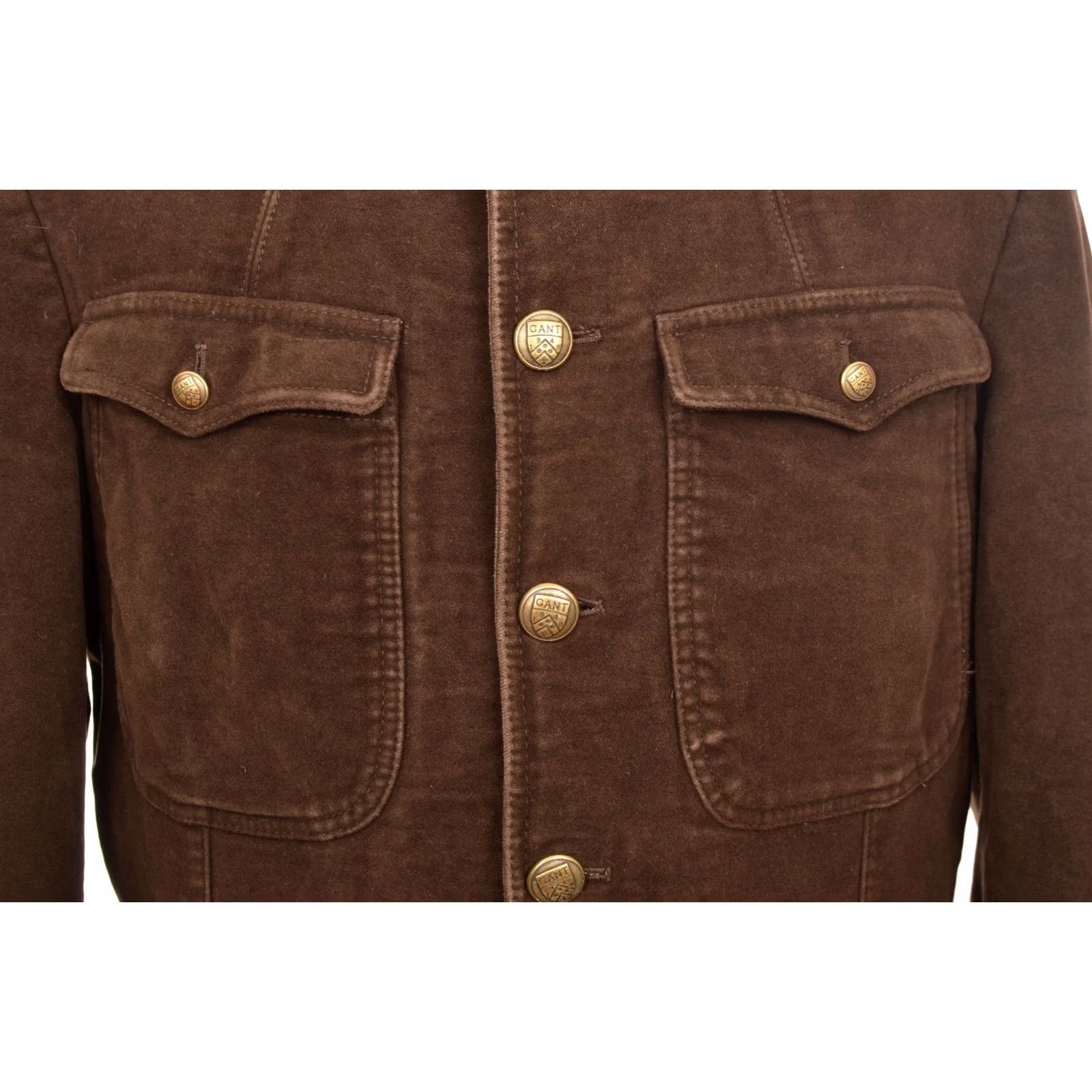 Gant GANT Jacket, Brown Cotton Safari, Size 52, Men, DDP, Military Style, 100% Cotton Size US L / EU 52-54 / 3 - 5 Thumbnail