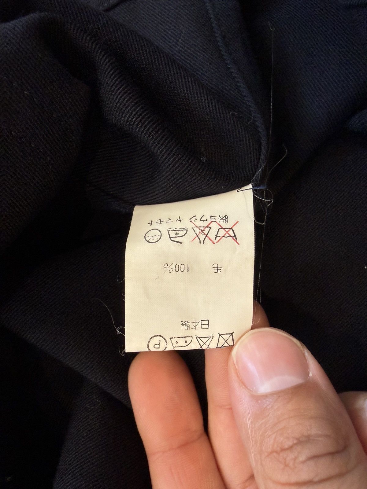 Yohji Yamamoto Yohji Yamamoto Pour Homme 80s Cropped Cargo Hoodie Size US M / EU 48-50 / 2 - 18 Thumbnail