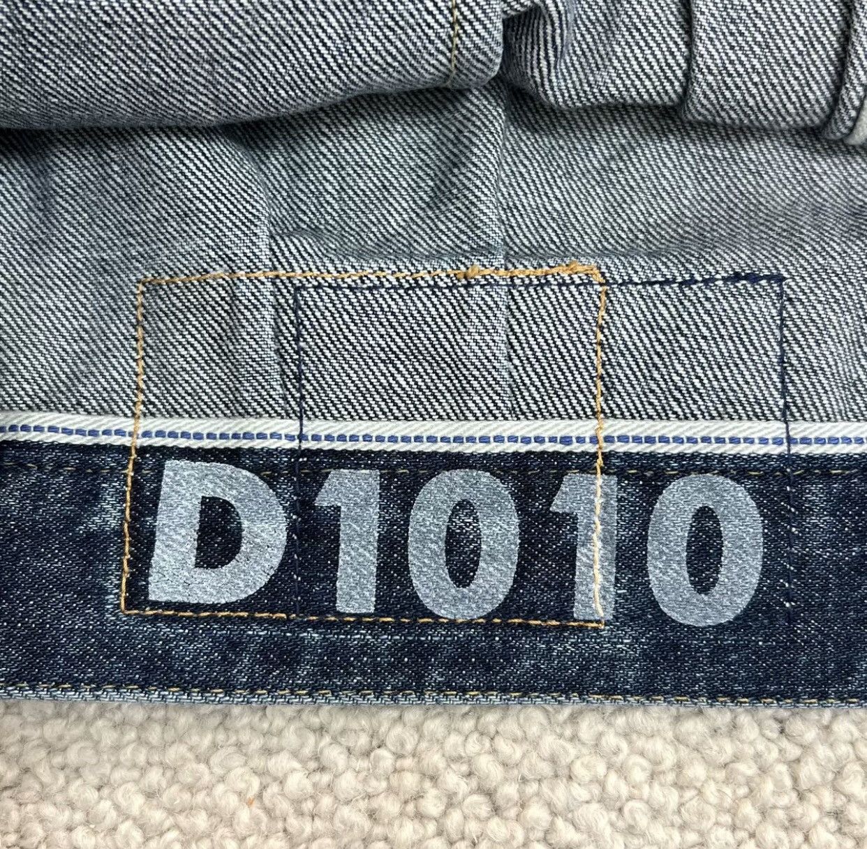 Visvim VISVIM SS 101XX JKT DMGD-1010 Ink-splash-wash Jean jacket Size US XL / EU 56 / 4 - 7 Thumbnail