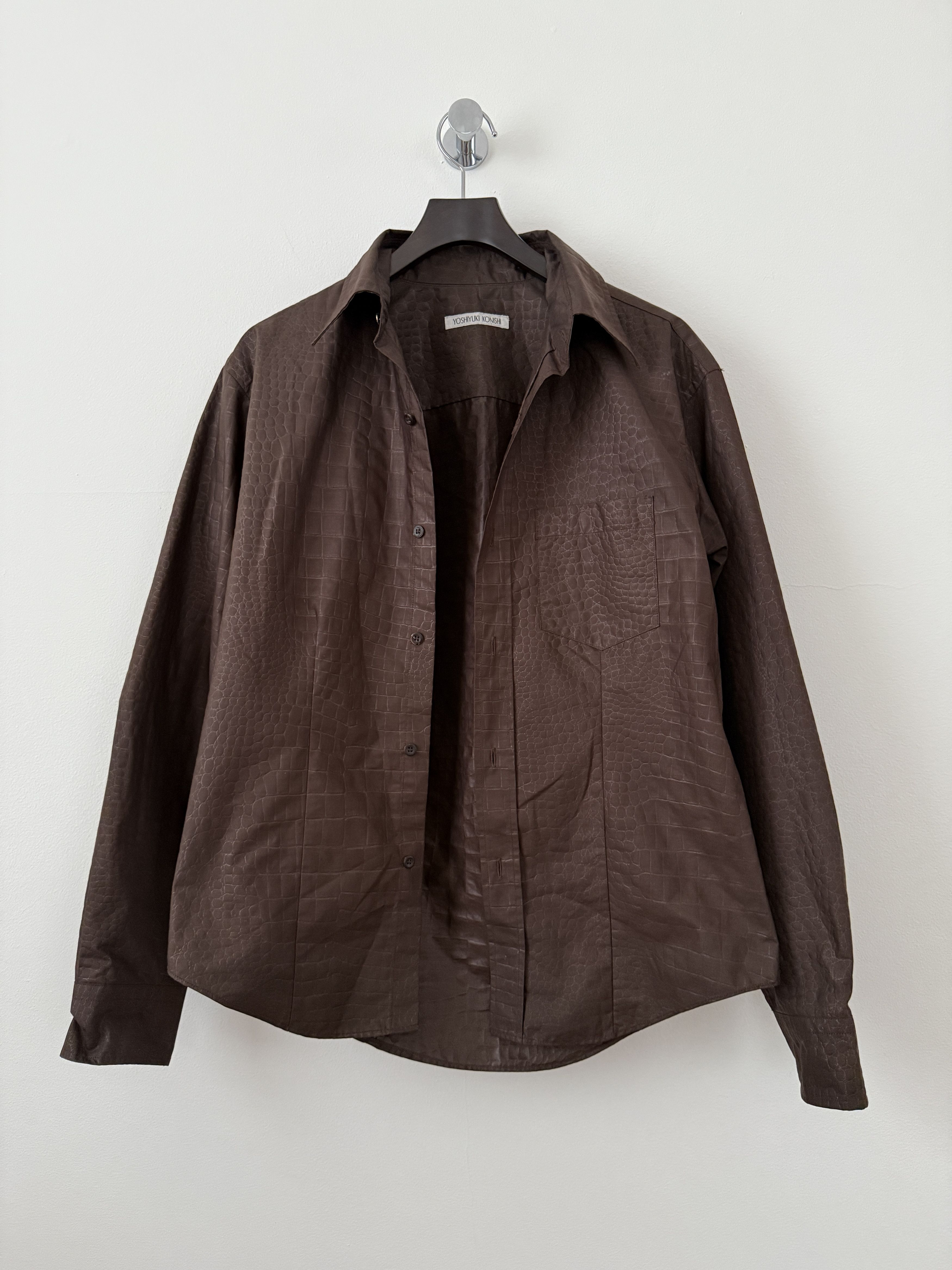 Yoshiyuki Konishi Textured Button Up Shirt Size US S / EU 44-46 / 1 - 2 Thumbnail