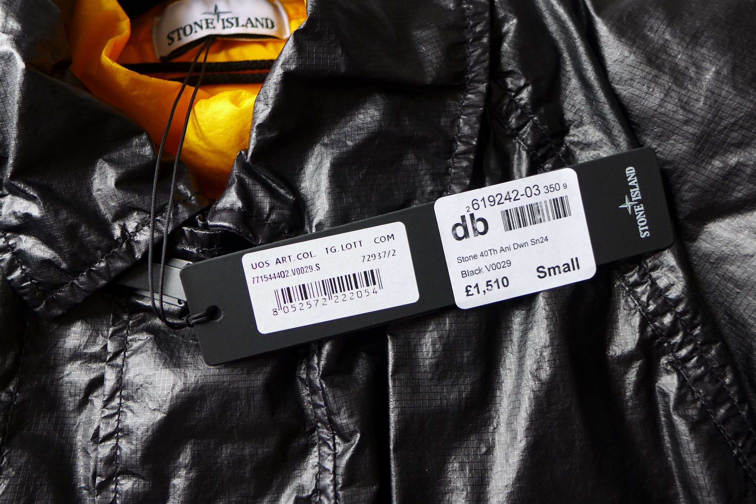 Stone Island Stone Island 40th Anniversary 82/22 Jacket - Black Size US S / EU 44-46 / 1 - 14 Thumbnail