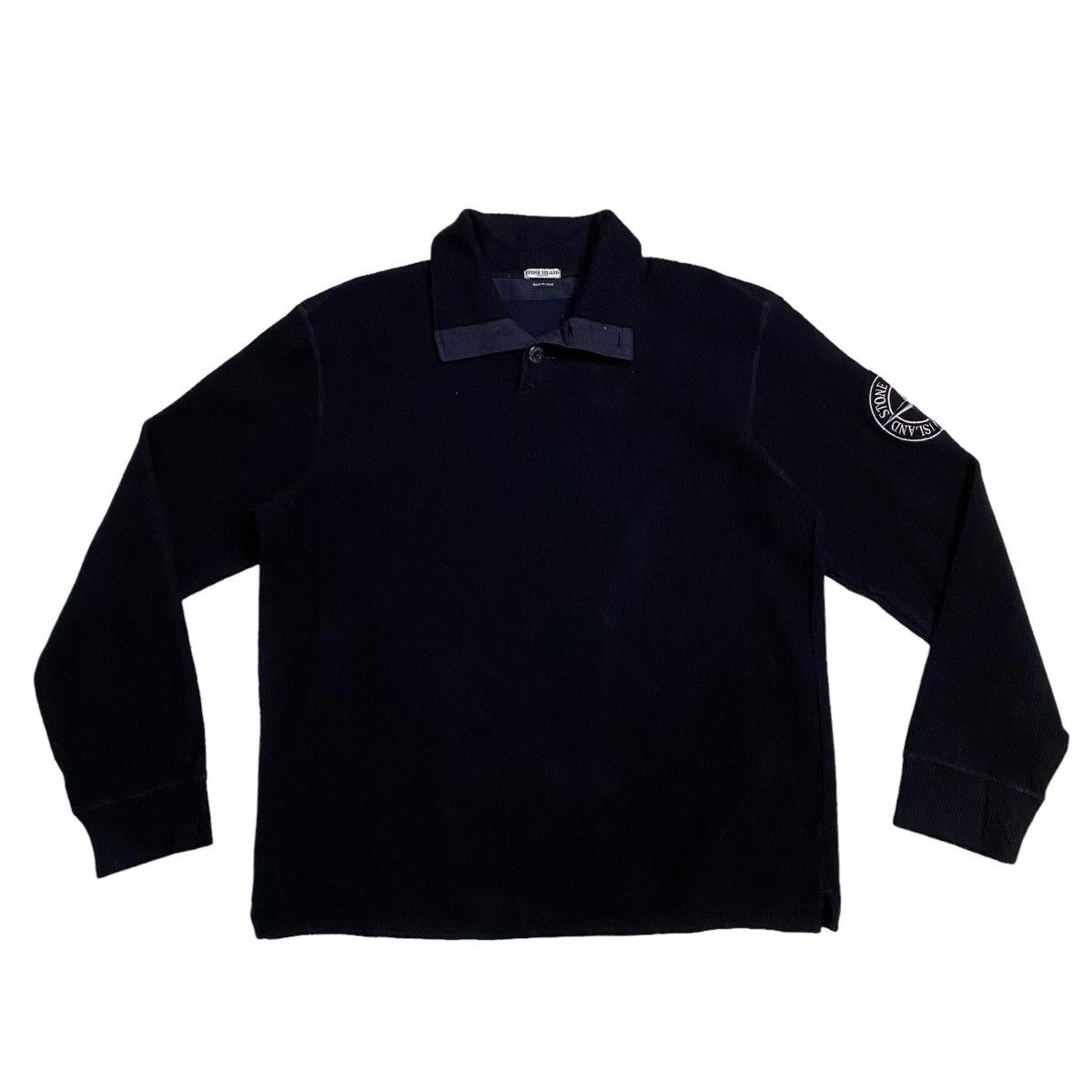 Stone Island STONE ISLAND HALF BUTTON SWEATER Size US XL / EU 56 / 4 - 5 Thumbnail