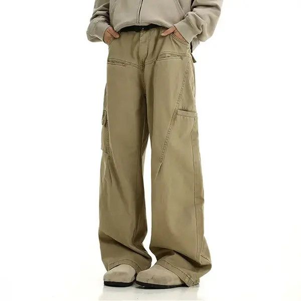 VIBE Casual Safri Wide Cargo Pants Size US 32 / EU 48 - 5 Thumbnail