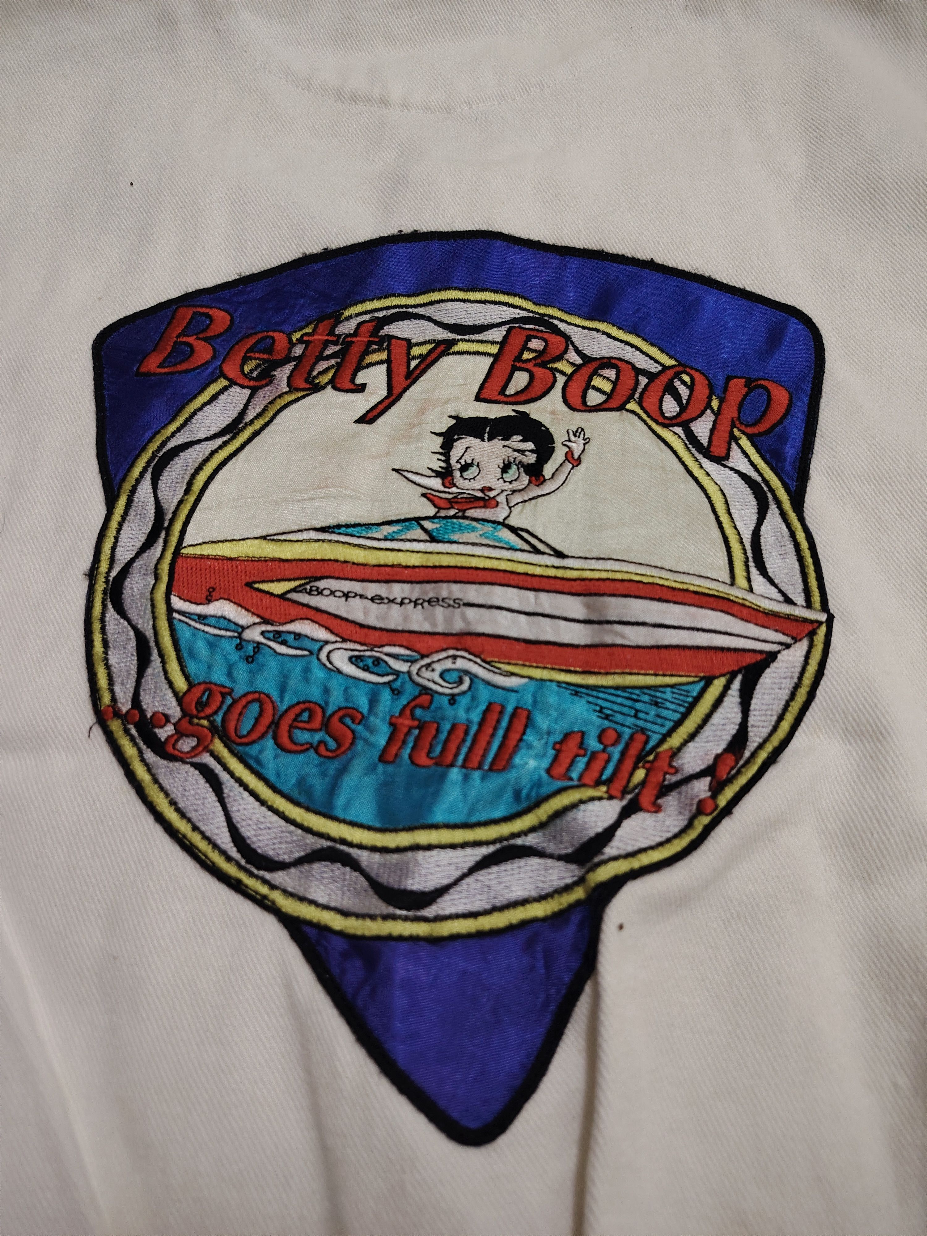 Vintage 💥Insane Vtg 90s Betty Boop Jacket Back Big logo Size US M / EU 48-50 / 2 - 11 Thumbnail