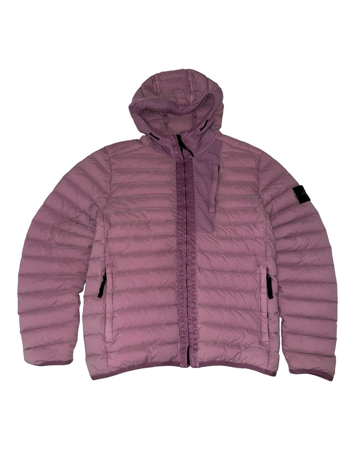 Stone Island S/S 20 Stone Island Pink Loom Woven Down Chambers Jacket Size S / US 4 / IT 40 - 6 Thumbnail