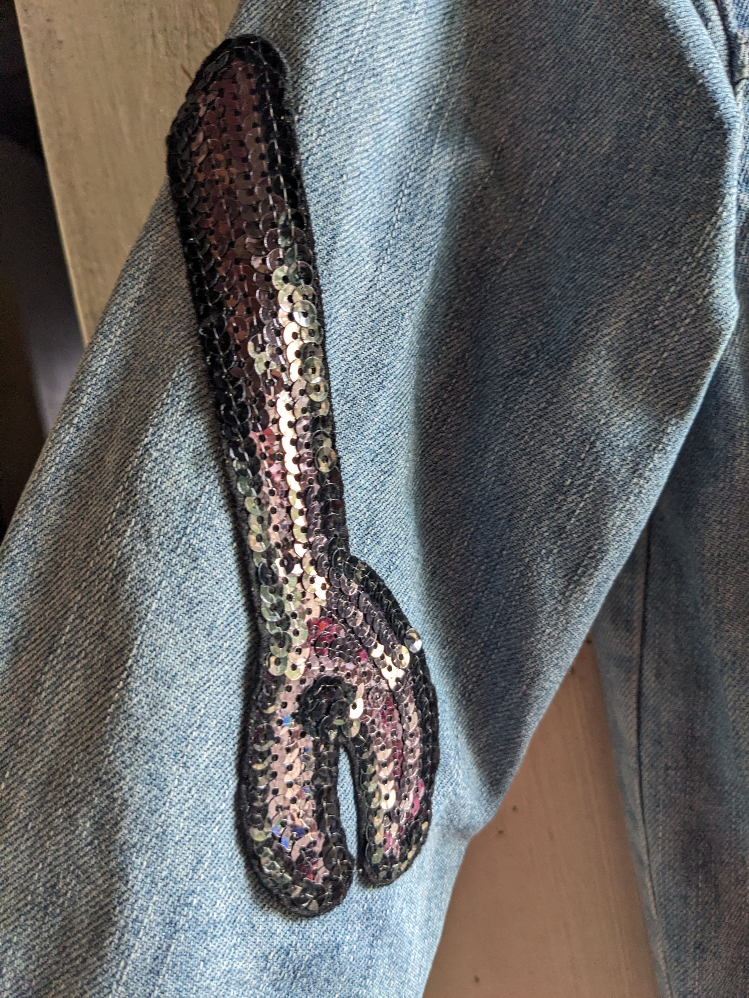 Marc Jacobs Marc Jacobs Patched Denim Embellished Jacket Small Size S / US 4 / IT 40 - 5 Thumbnail