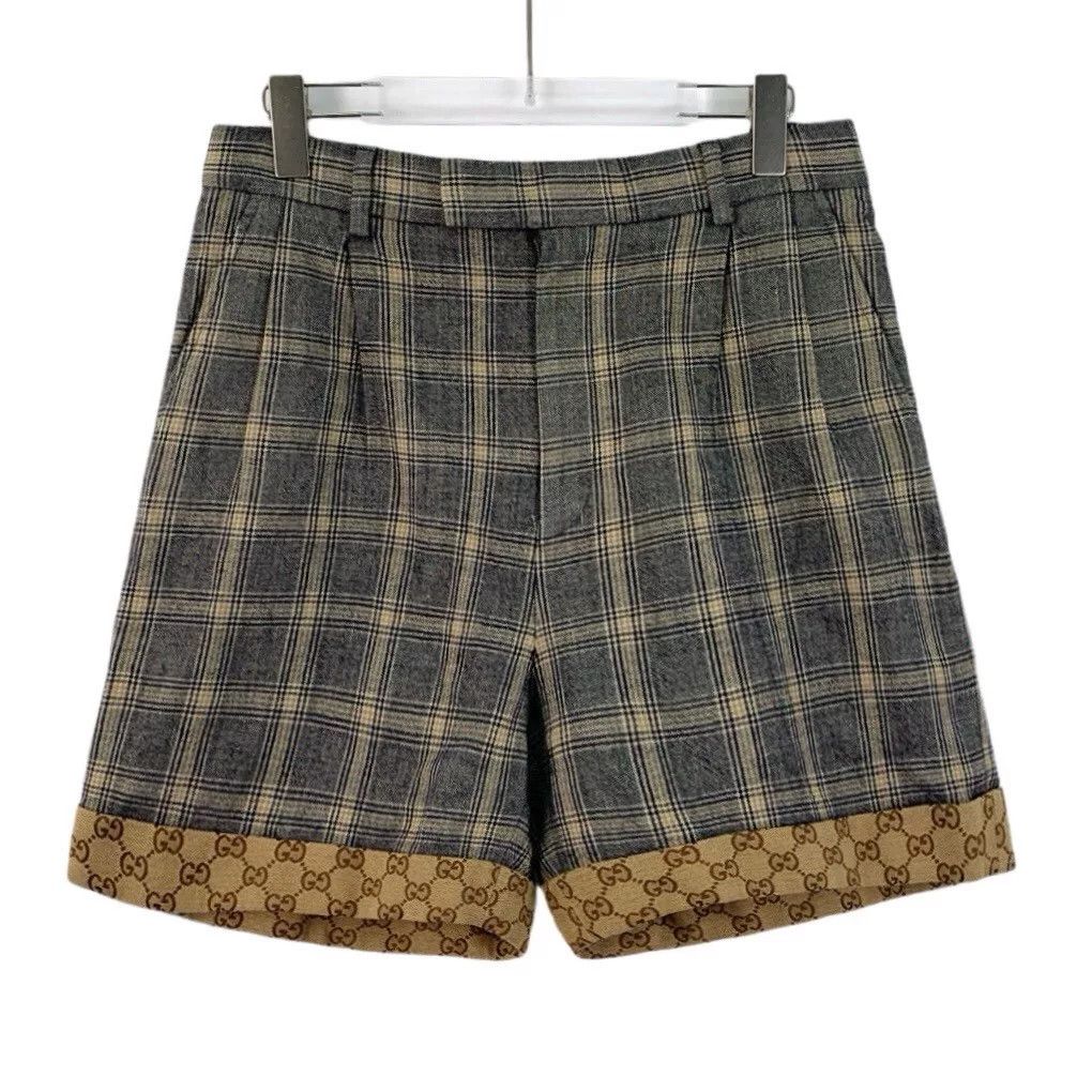 Gucci Gucci Retro Plaid Multi Pants 42 Women Size 42" / US 20 - 1 Thumbnail