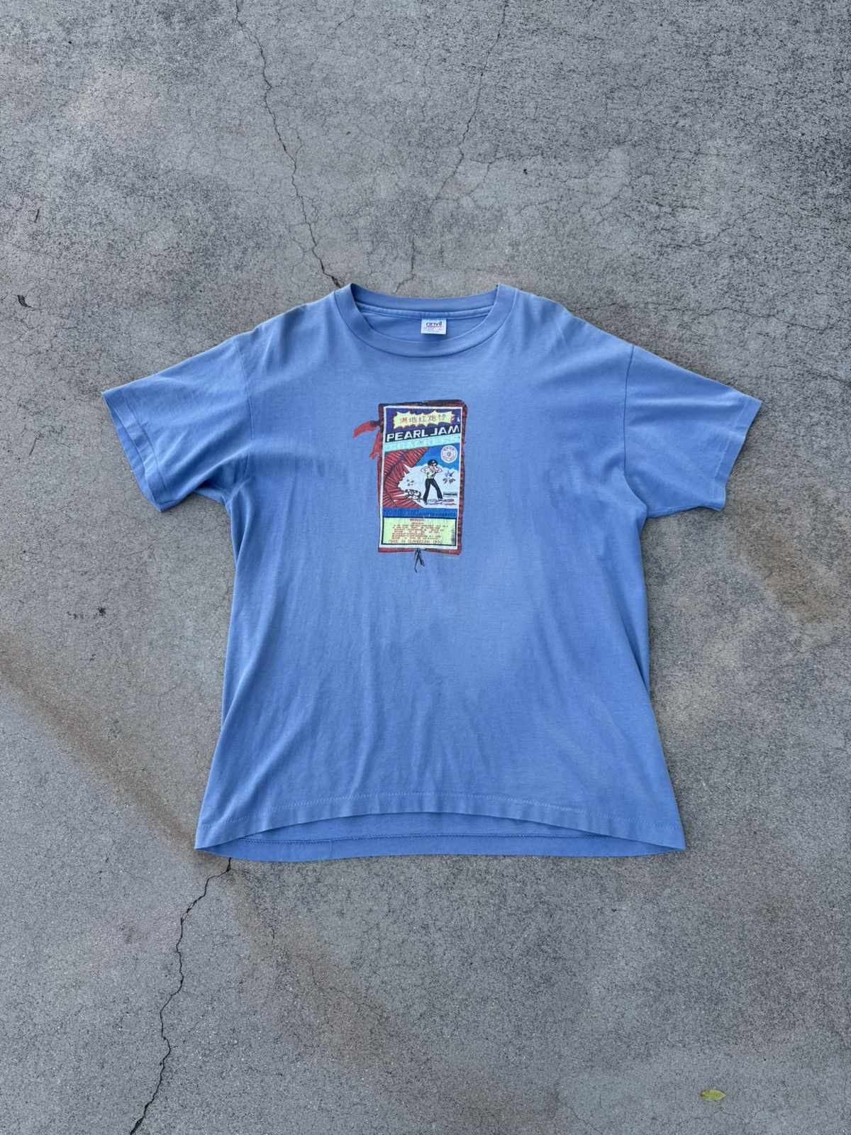 Vintage Vintage Pearl Jam Tee Size US XL / EU 56 / 4 - 1 Thumbnail