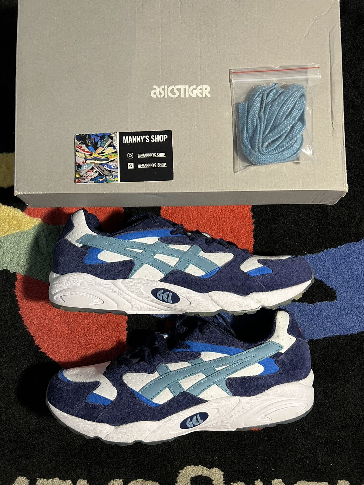Asics Gel Diablo “Gris Blue”