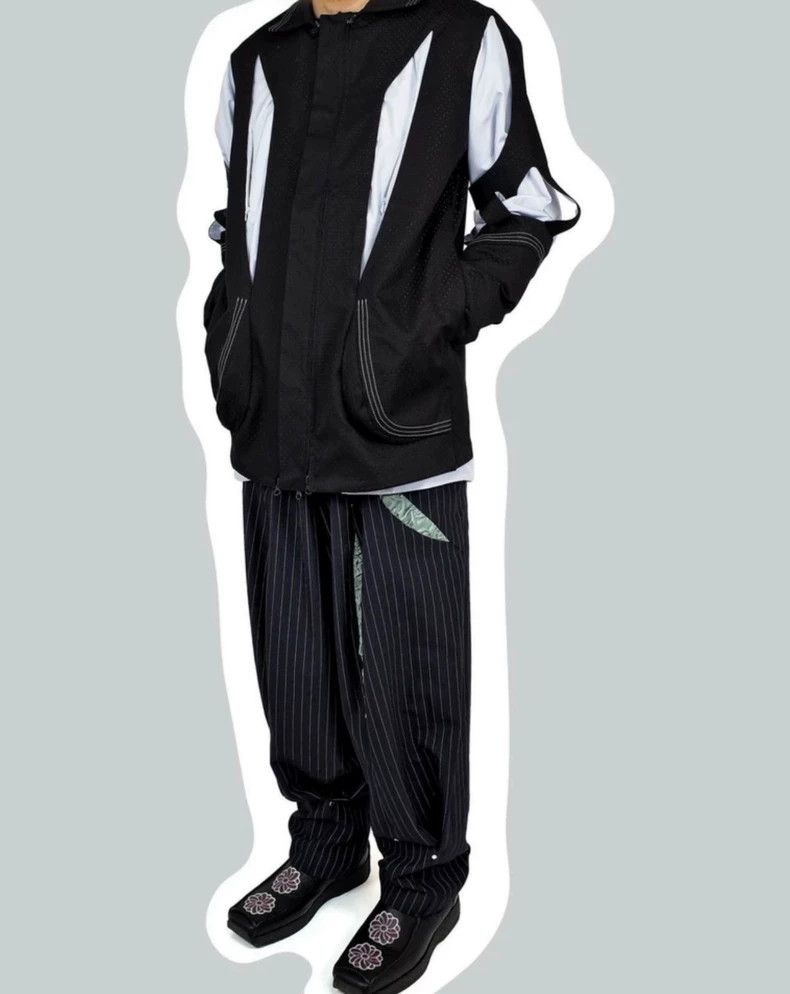 Kiko Kostadinov KIKO KOSTADINOV Hydra Openwork Jacket with Double-Layer Zi Size US M / EU 48-50 / 2 - 9 Thumbnail