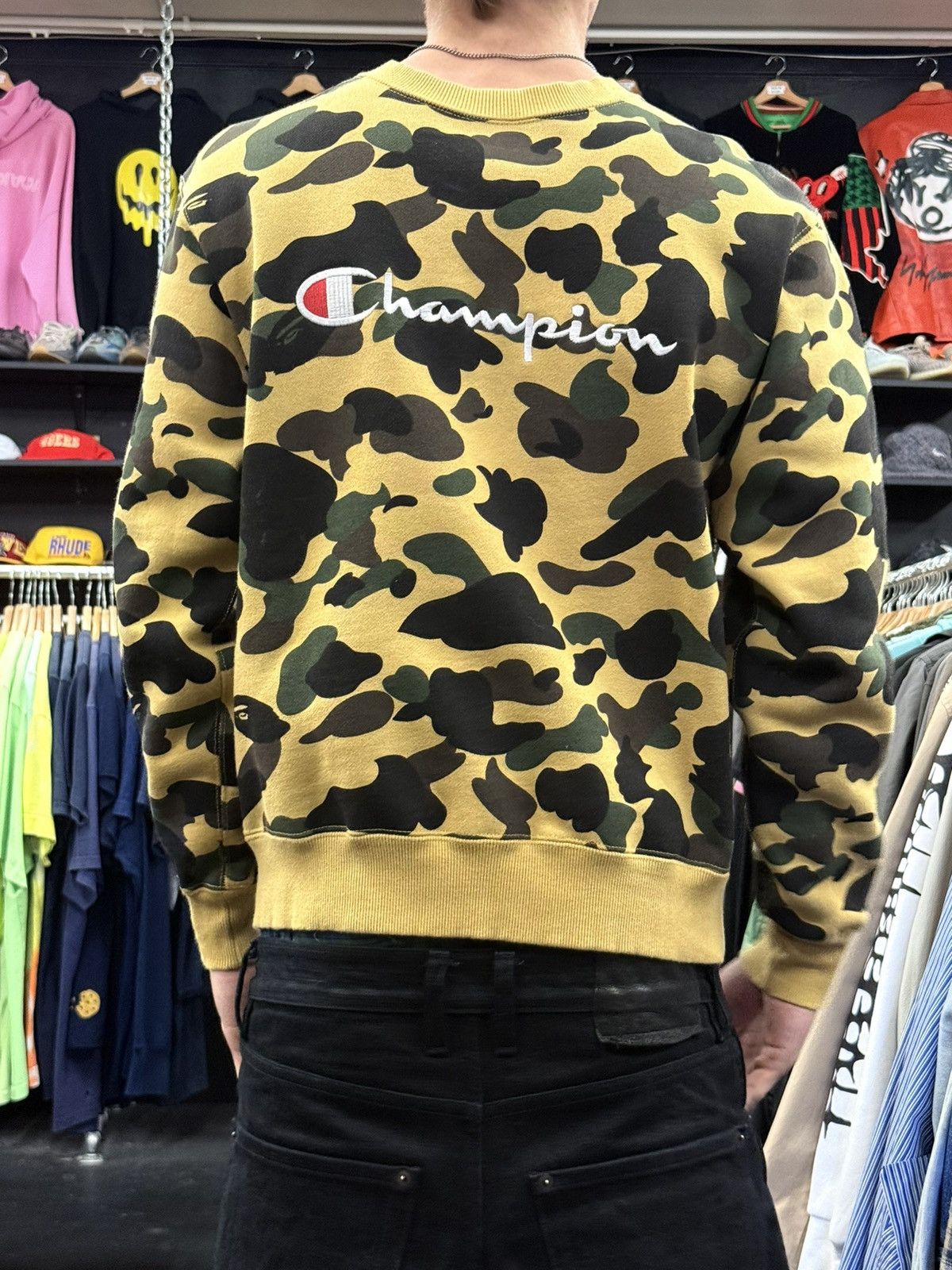 Bape Bape Camo Crewneck Size US M / EU 48-50 / 2 - 2 Thumbnail