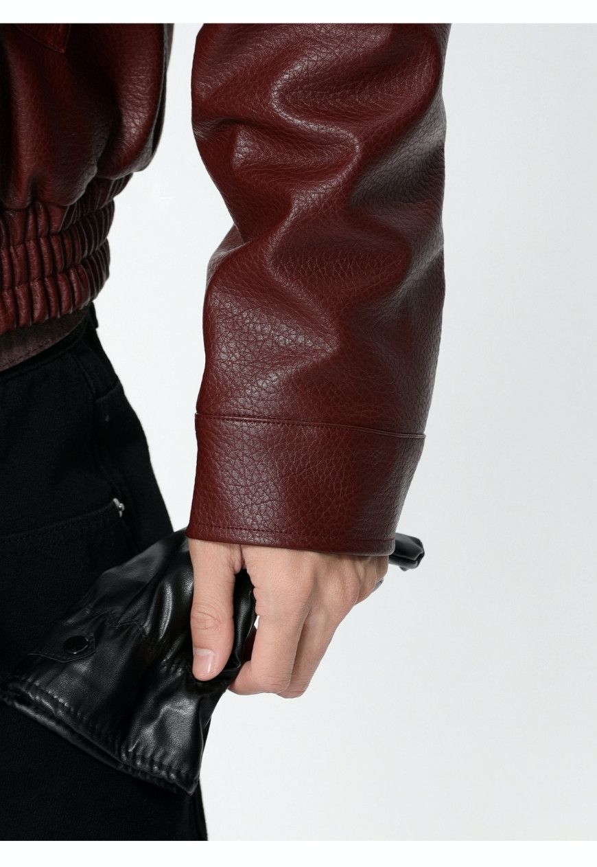 Other Men’s Premium PU quilted leather jacket Size US M / EU 48-50 / 2 - 4 Thumbnail